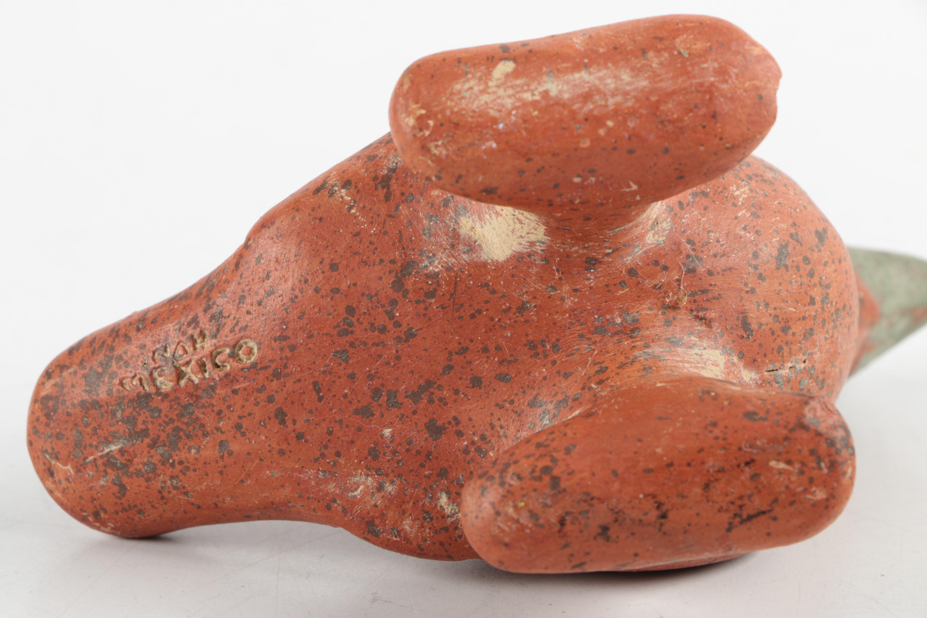 Mexican Earthenware Figurines, Pottery, and Decor