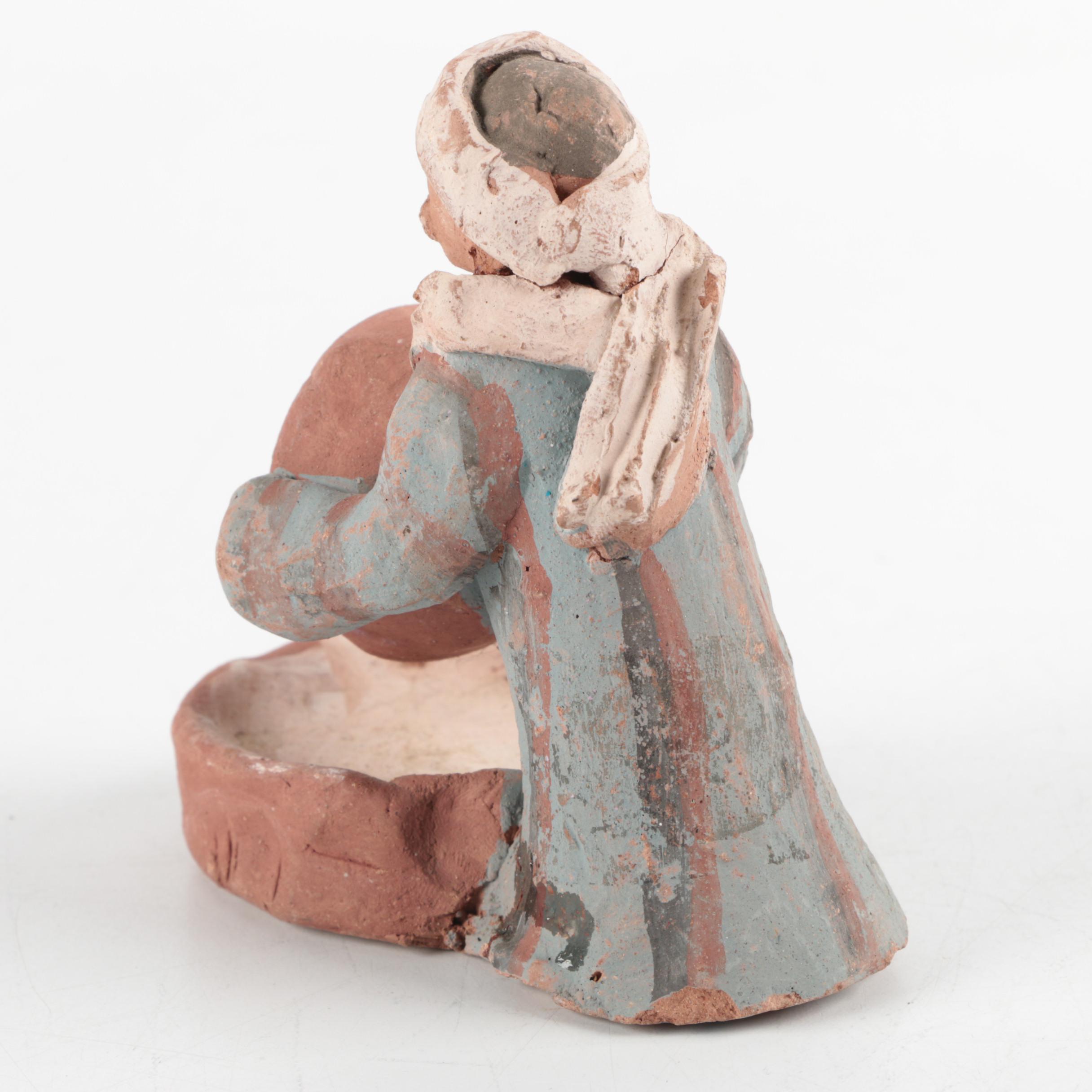 Mexican Earthenware Figurines, Pottery, and Decor