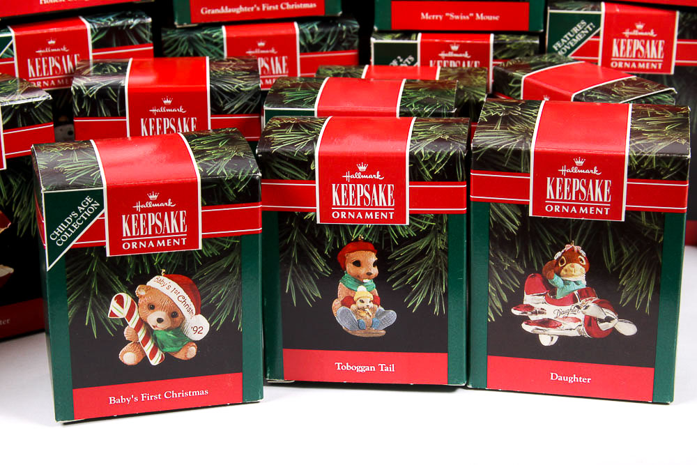 Hallmark Keepsake Ornaments from 1992