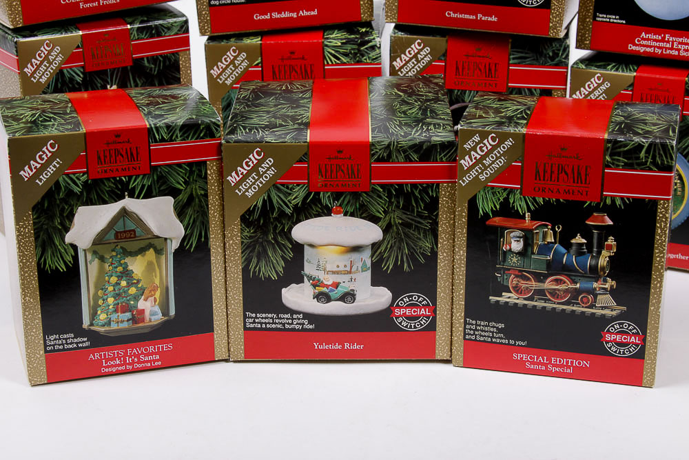 Light-Up Hallmark Holiday Ornaments