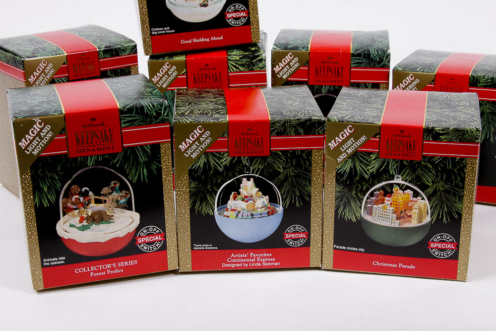 Light-Up Hallmark Holiday Ornaments