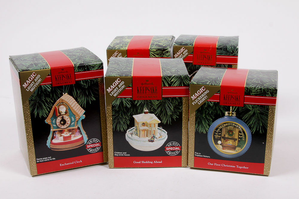 Light-Up Hallmark Holiday Ornaments