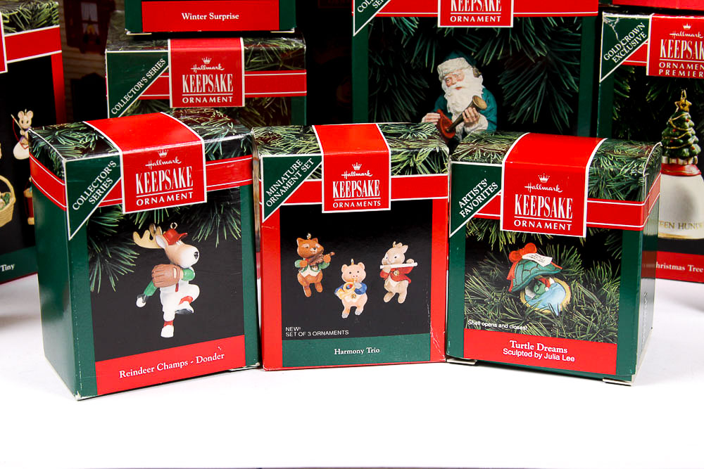 Hallmark Keepsake 1992 Holiday Ornaments