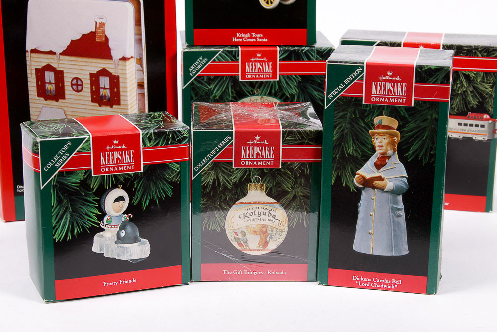 Hallmark Keepsake 1992 Holiday Ornaments