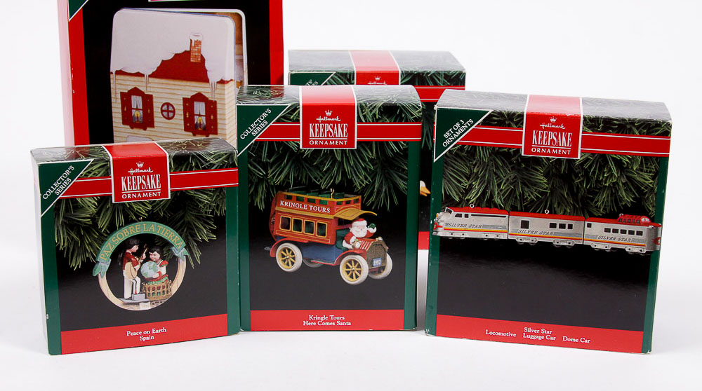 Hallmark Keepsake 1992 Holiday Ornaments