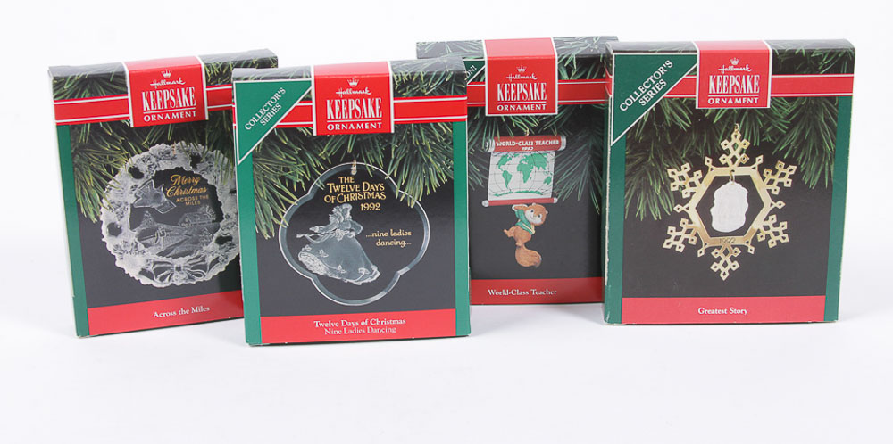 Hallmark Keepsake 1992 Holiday Ornaments