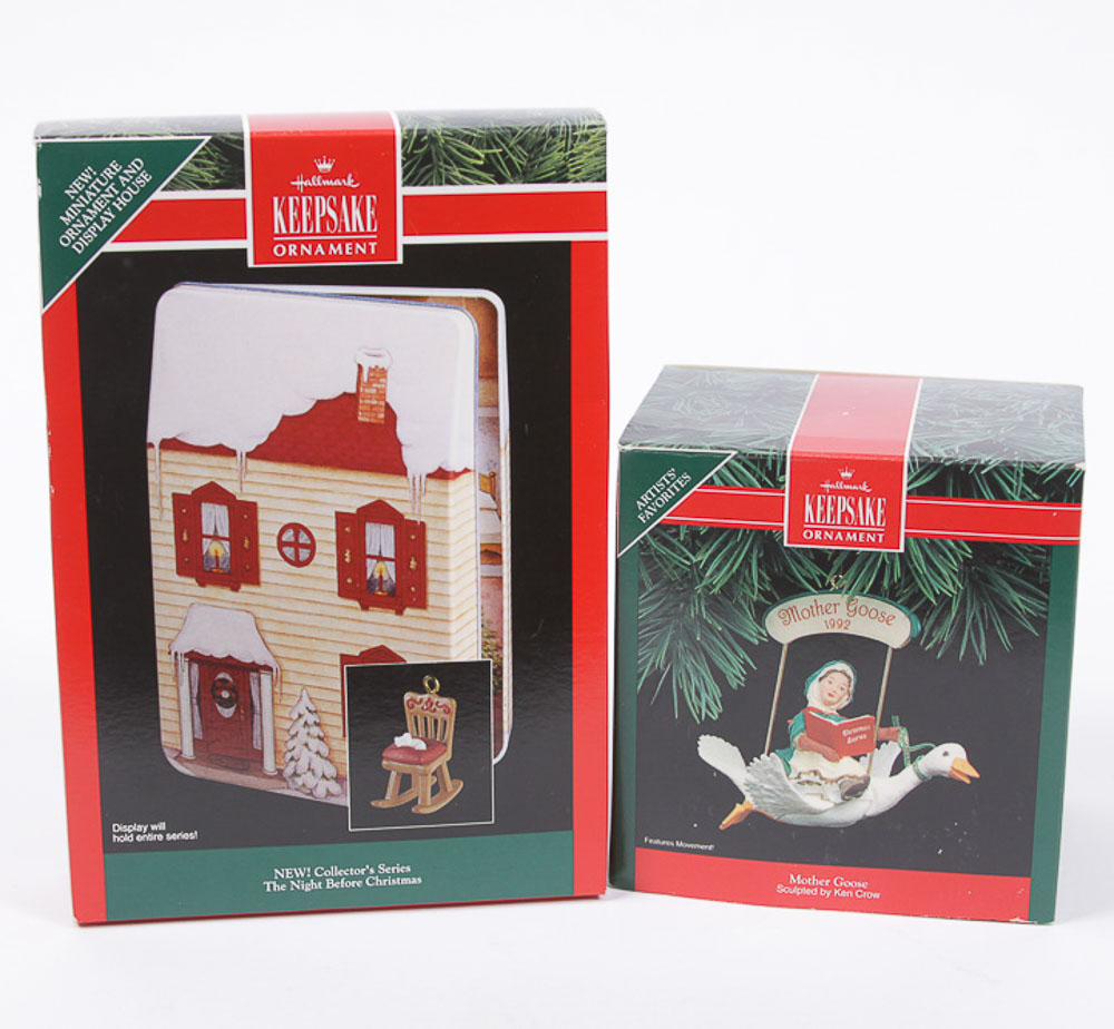 Hallmark Keepsake 1992 Holiday Ornaments