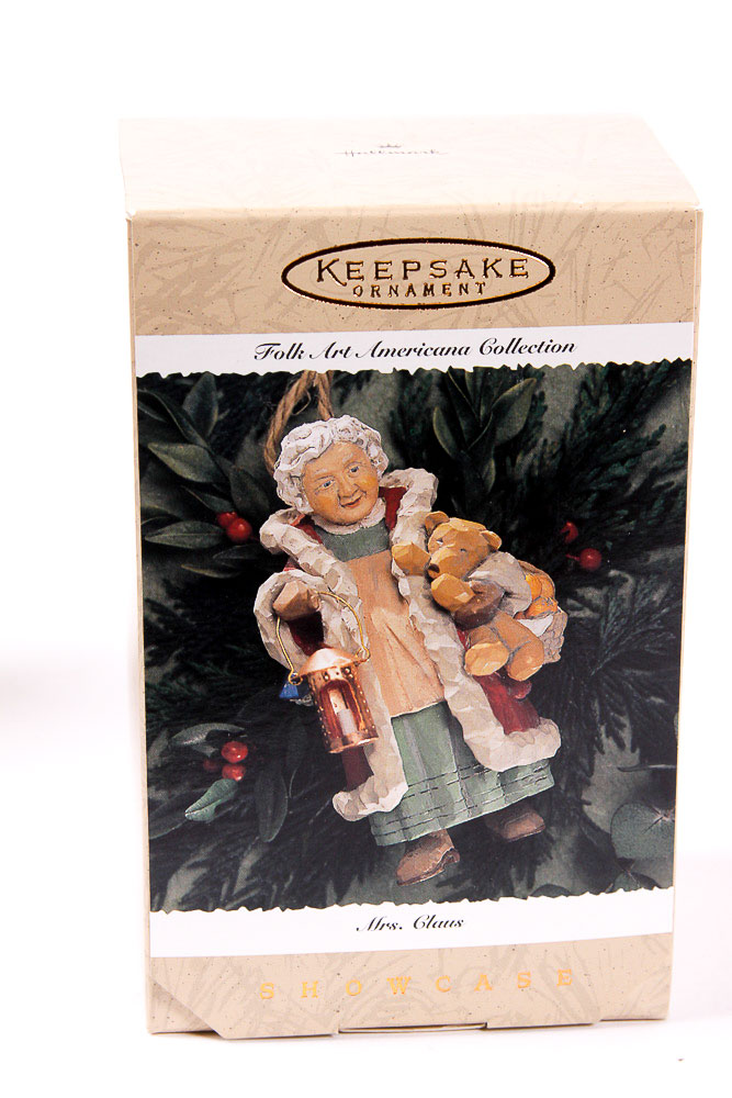 1996 Hallmark Keepsake "Showcase" Holiday Ornaments