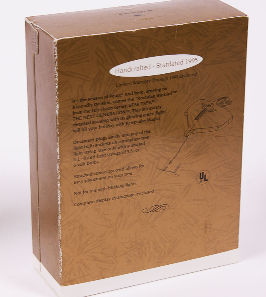 Collection of Hallmark Keepsake "Star Trek" Ornaments