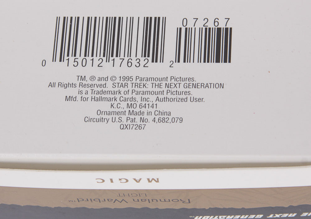 Collection of Hallmark Keepsake "Star Trek" Ornaments