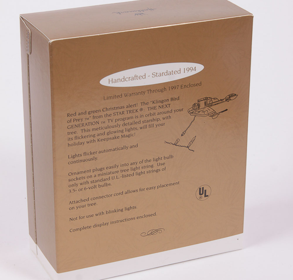 Collection of Hallmark Keepsake "Star Trek" Ornaments