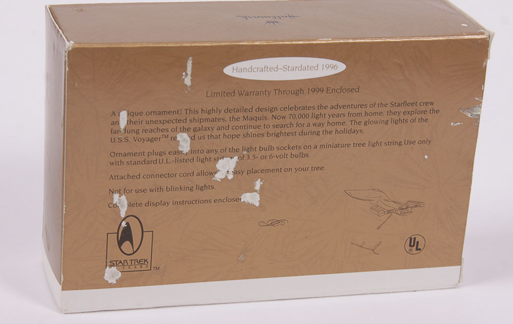 Collection of Hallmark Keepsake "Star Trek" Ornaments