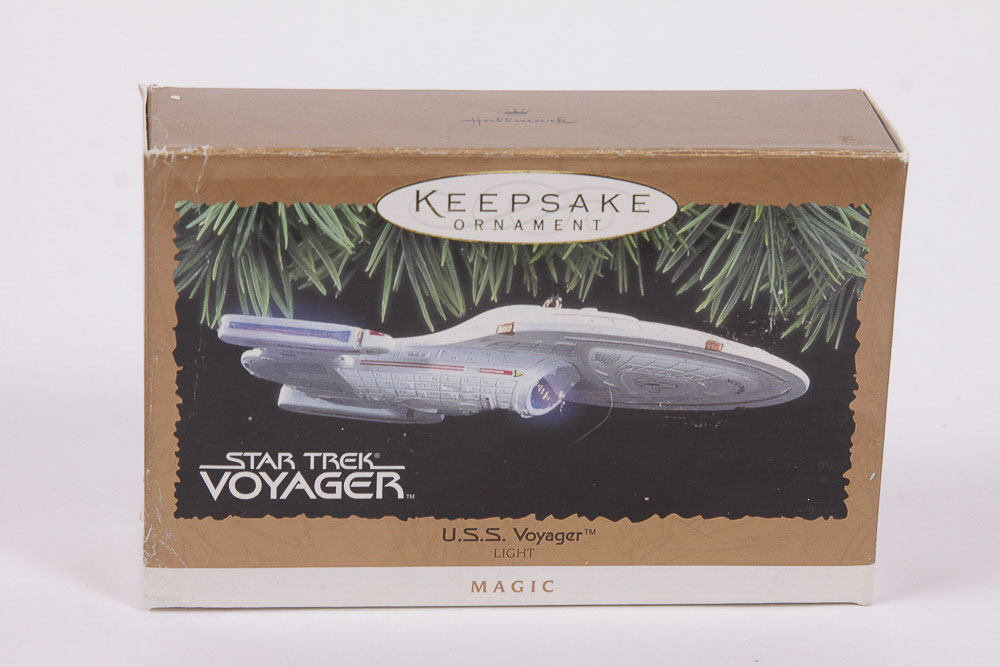 Collection of Hallmark Keepsake "Star Trek" Ornaments