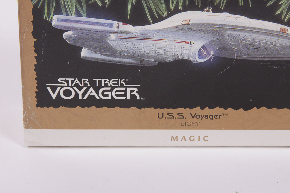 Collection of Hallmark Keepsake "Star Trek" Ornaments