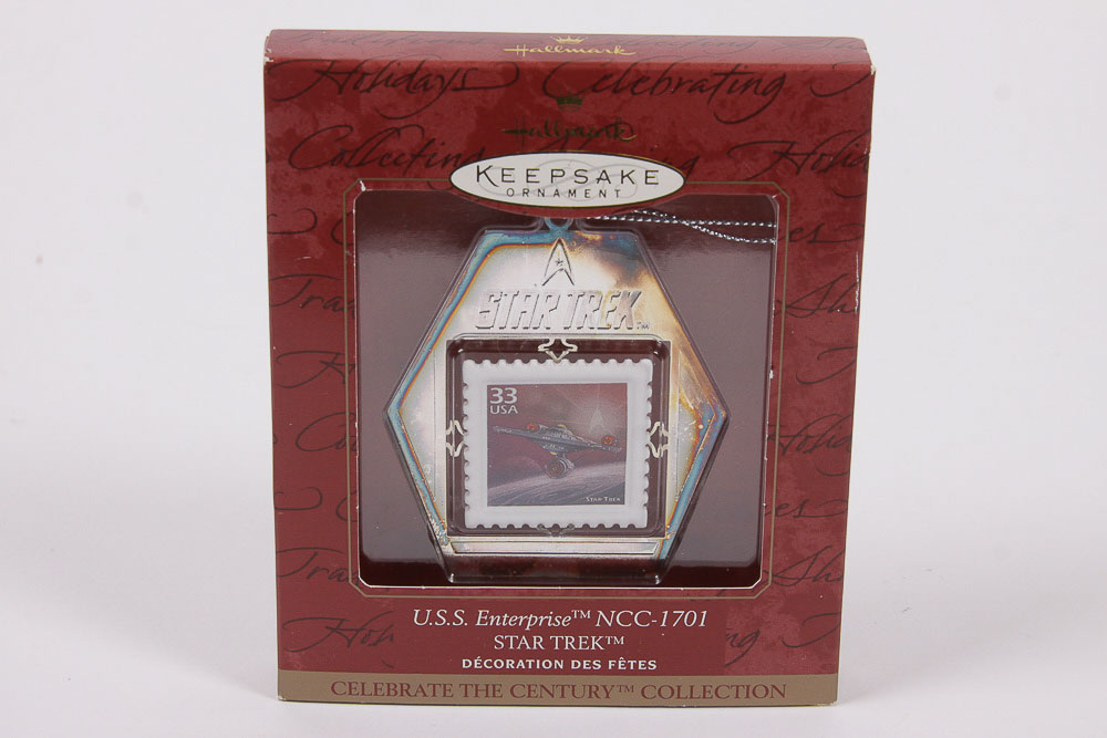 Collection of Hallmark Keepsake "Star Trek" Ornaments