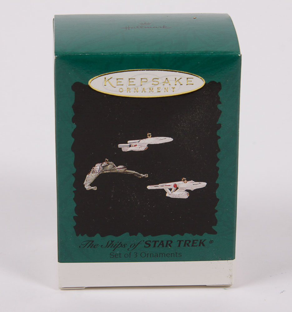 Collection of Hallmark Keepsake "Star Trek" Ornaments