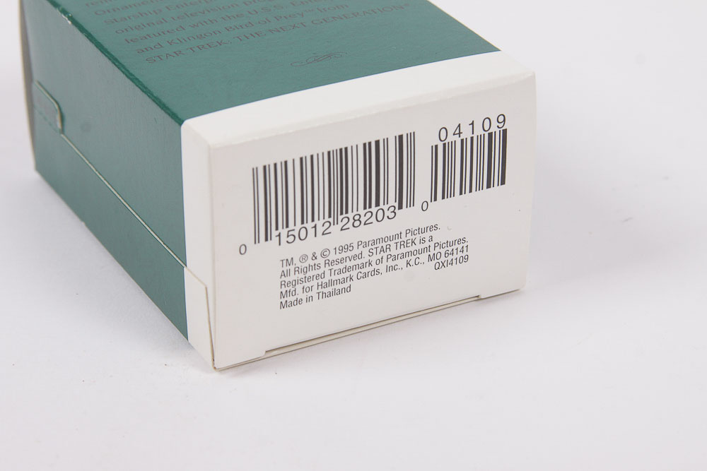 Collection of Hallmark Keepsake "Star Trek" Ornaments