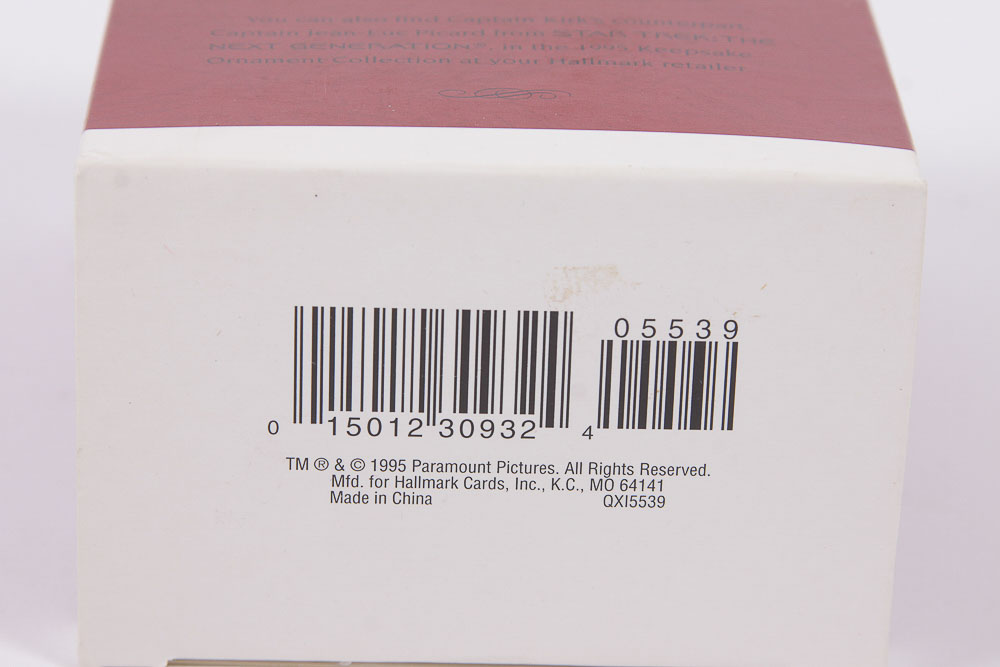 Collection of Hallmark Keepsake "Star Trek" Ornaments