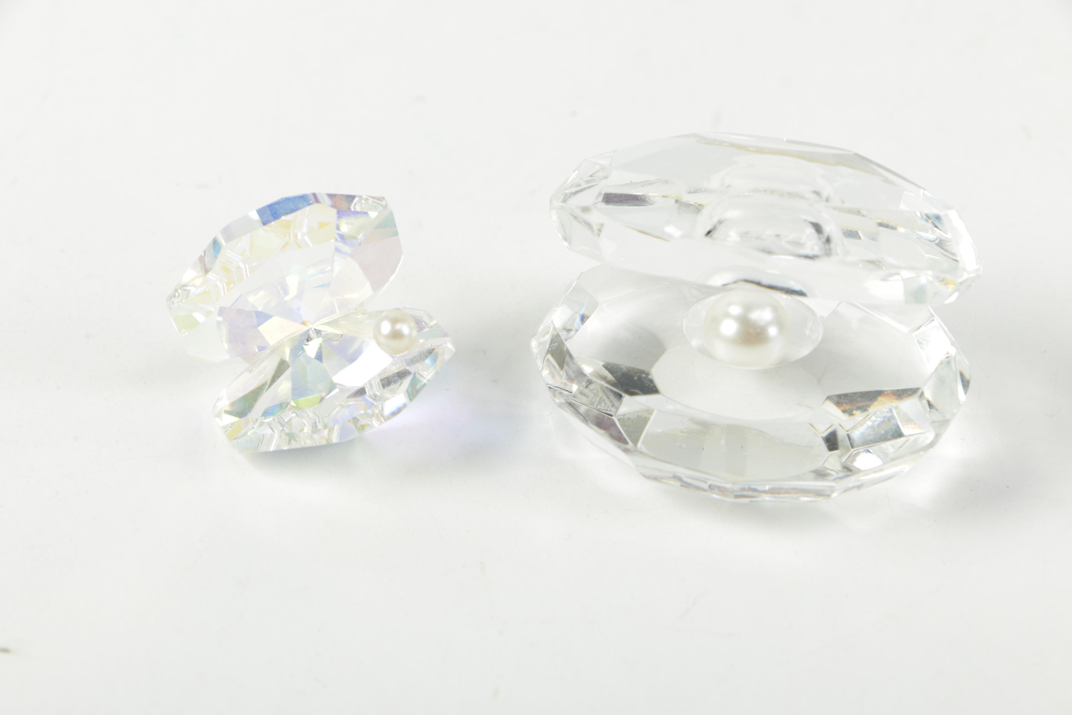 Crystal and Glass Desk Accents