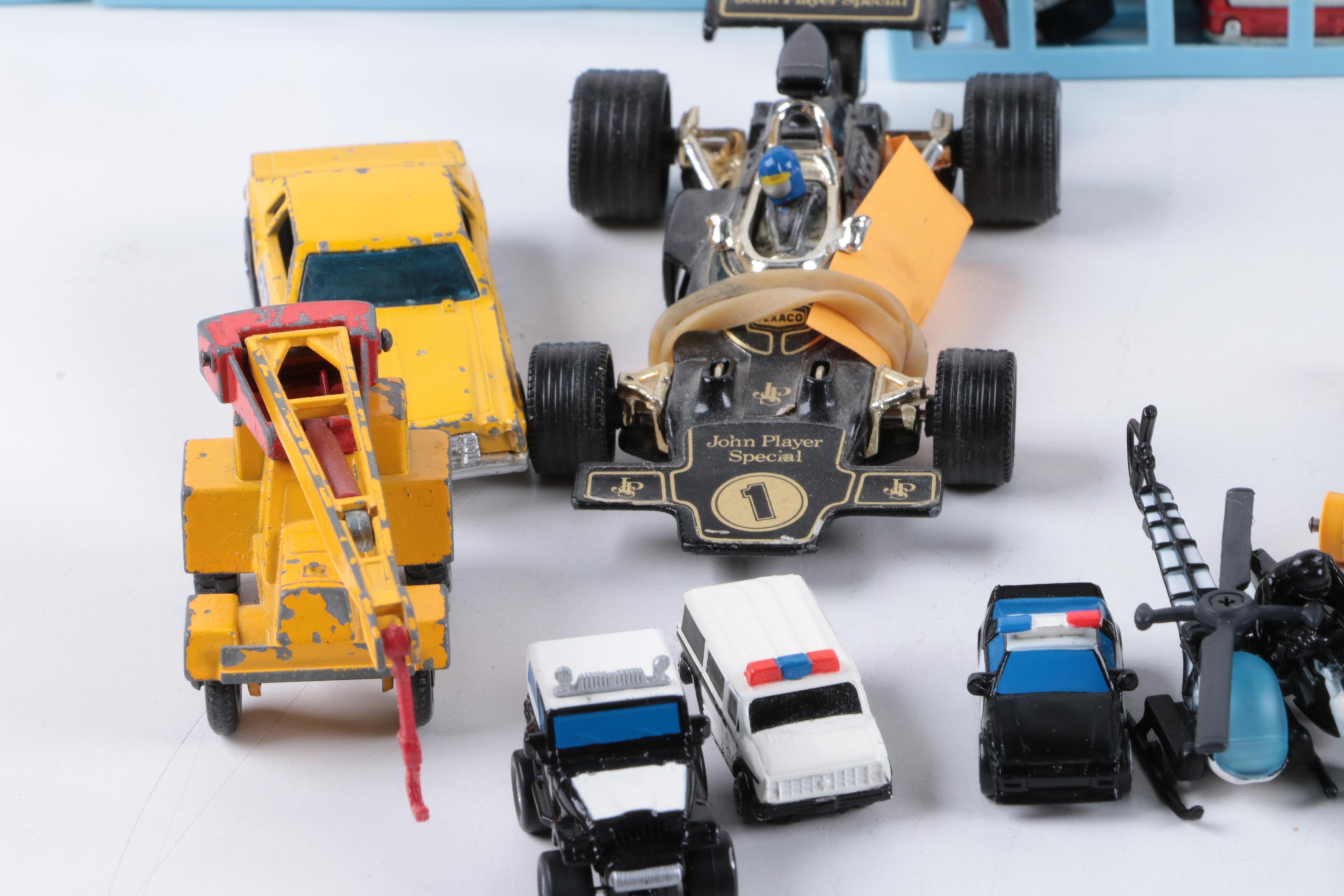 Assortment of Die Cast and Toy cars
