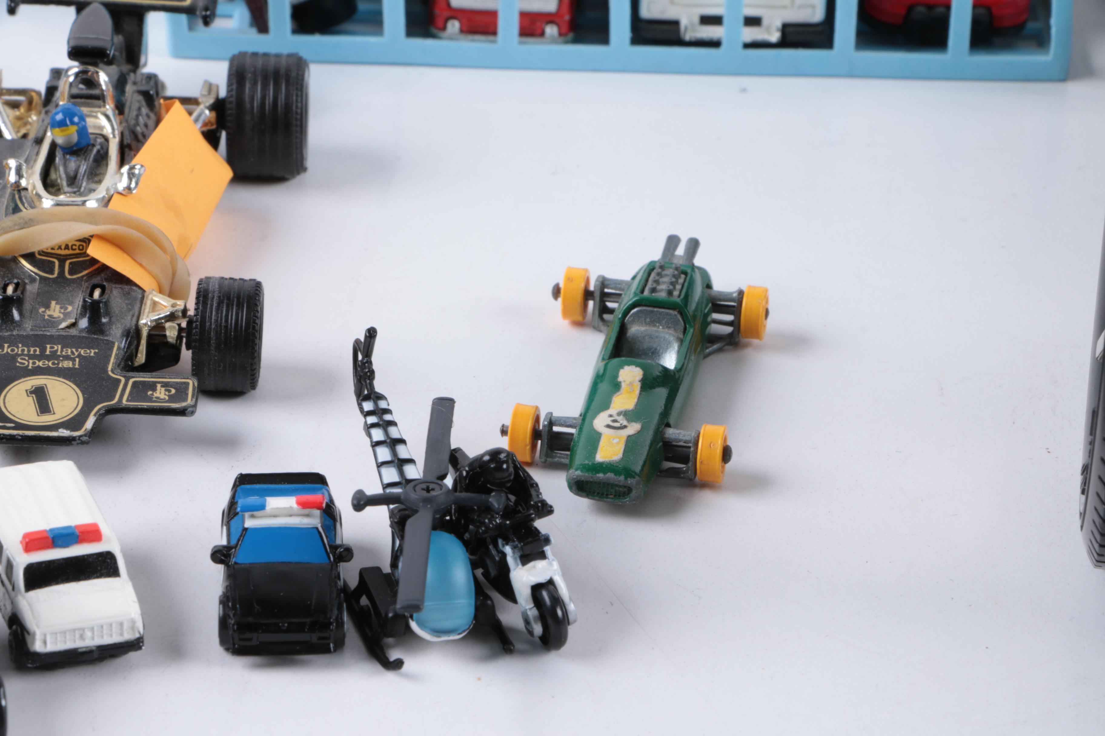 Assortment of Die Cast and Toy cars