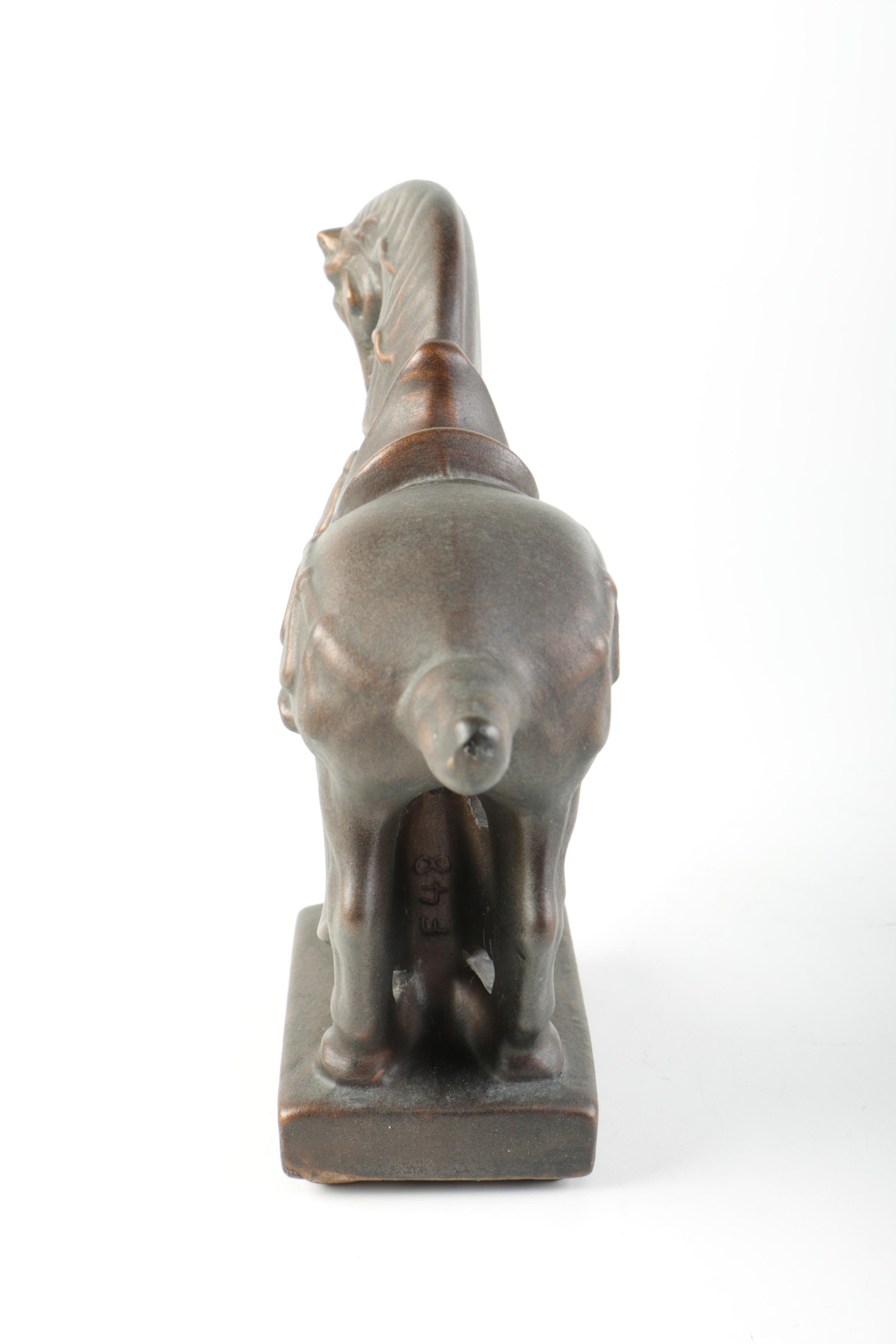 Ceramic Horse Figurine