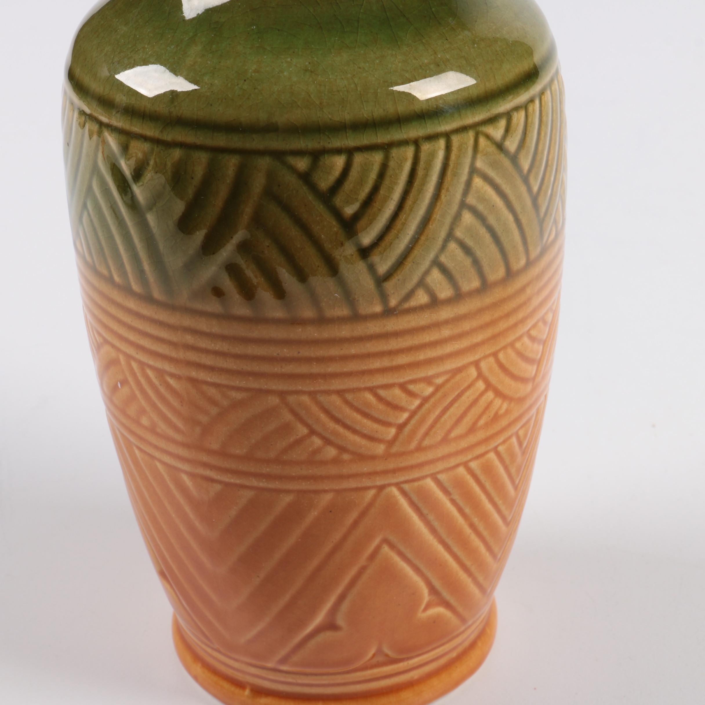 Art Deco Robinson Ransbottom Pottery Vase