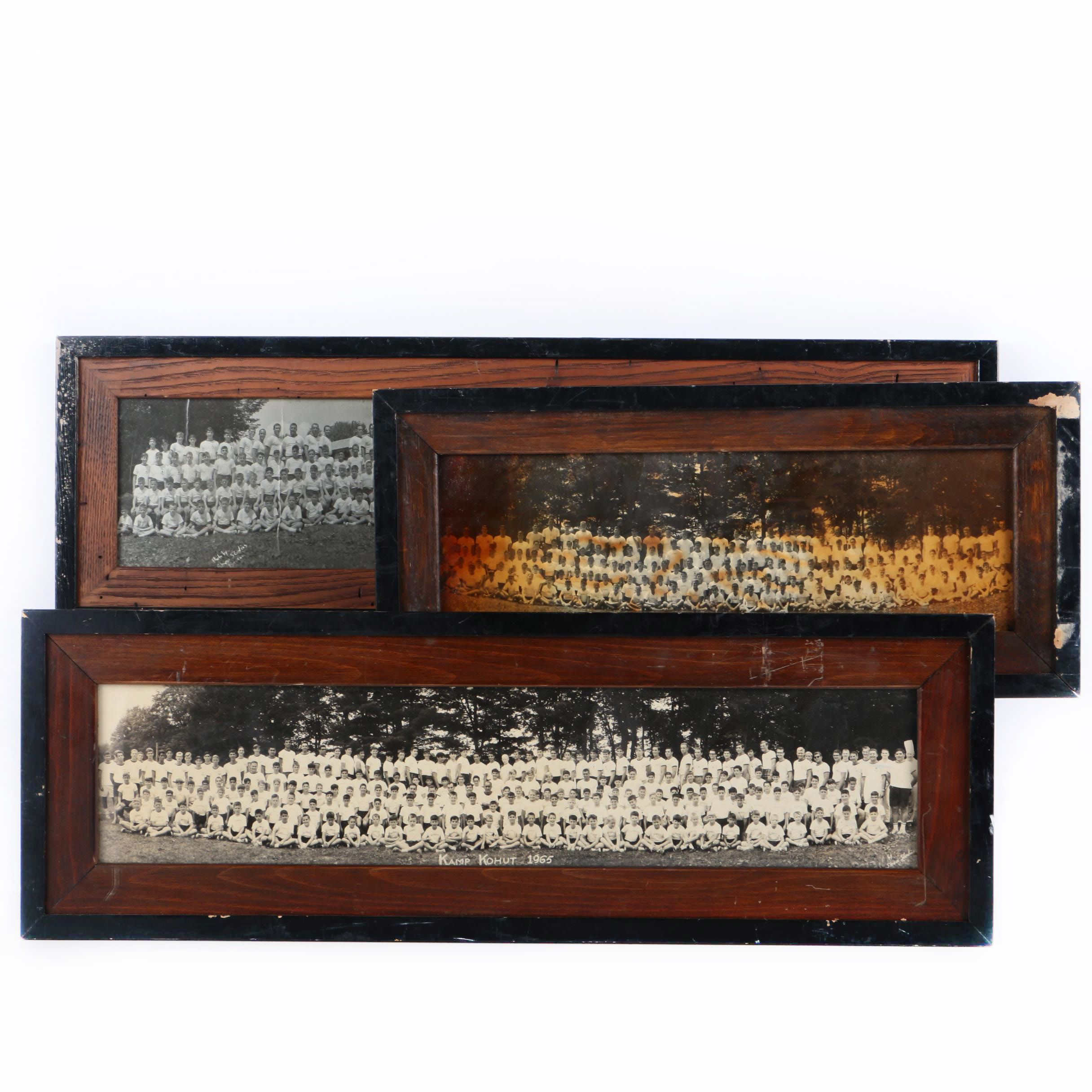 1960s Summer Camp Group Portraits from Kamp Kohut in Maine