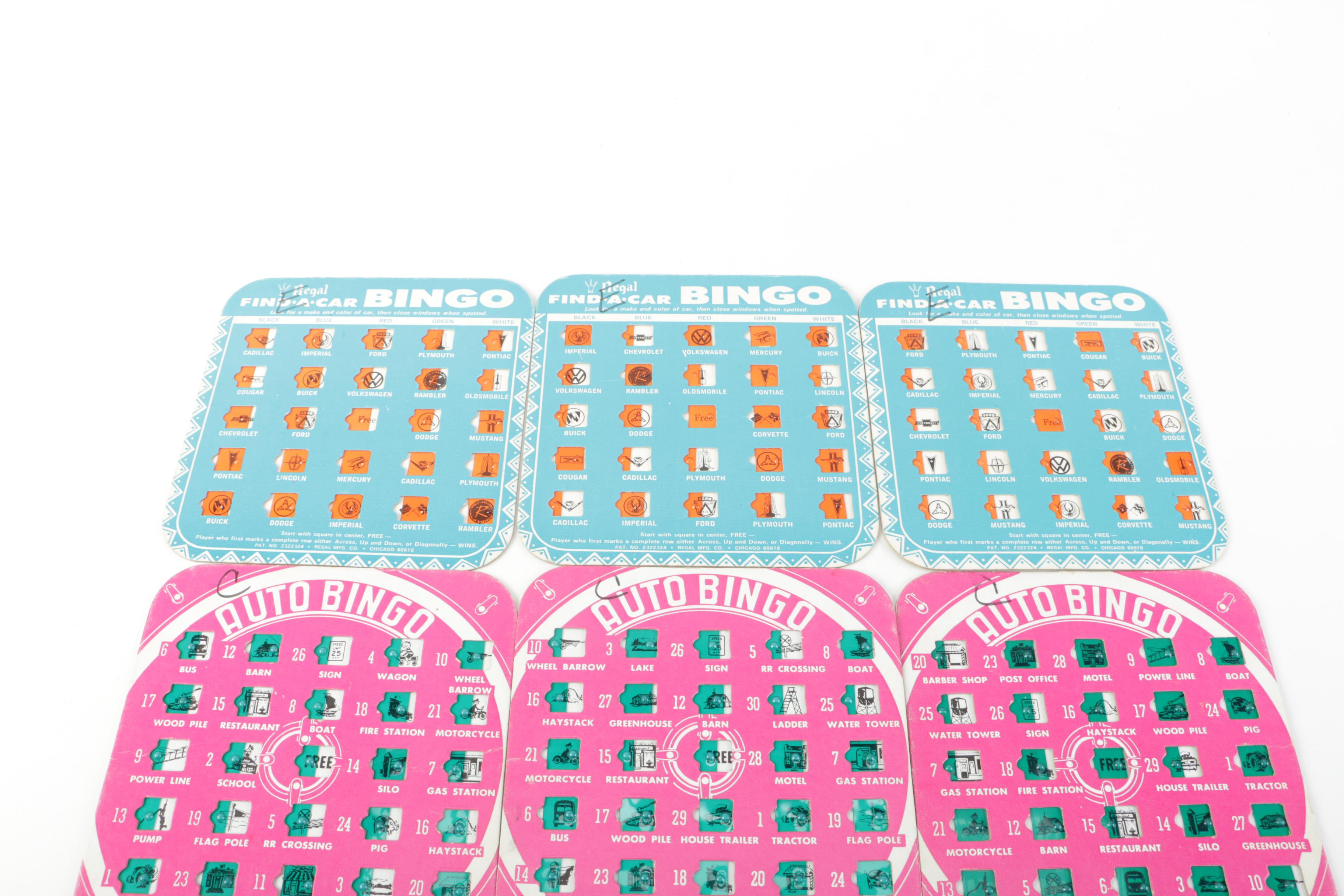 Vintage Travel Games