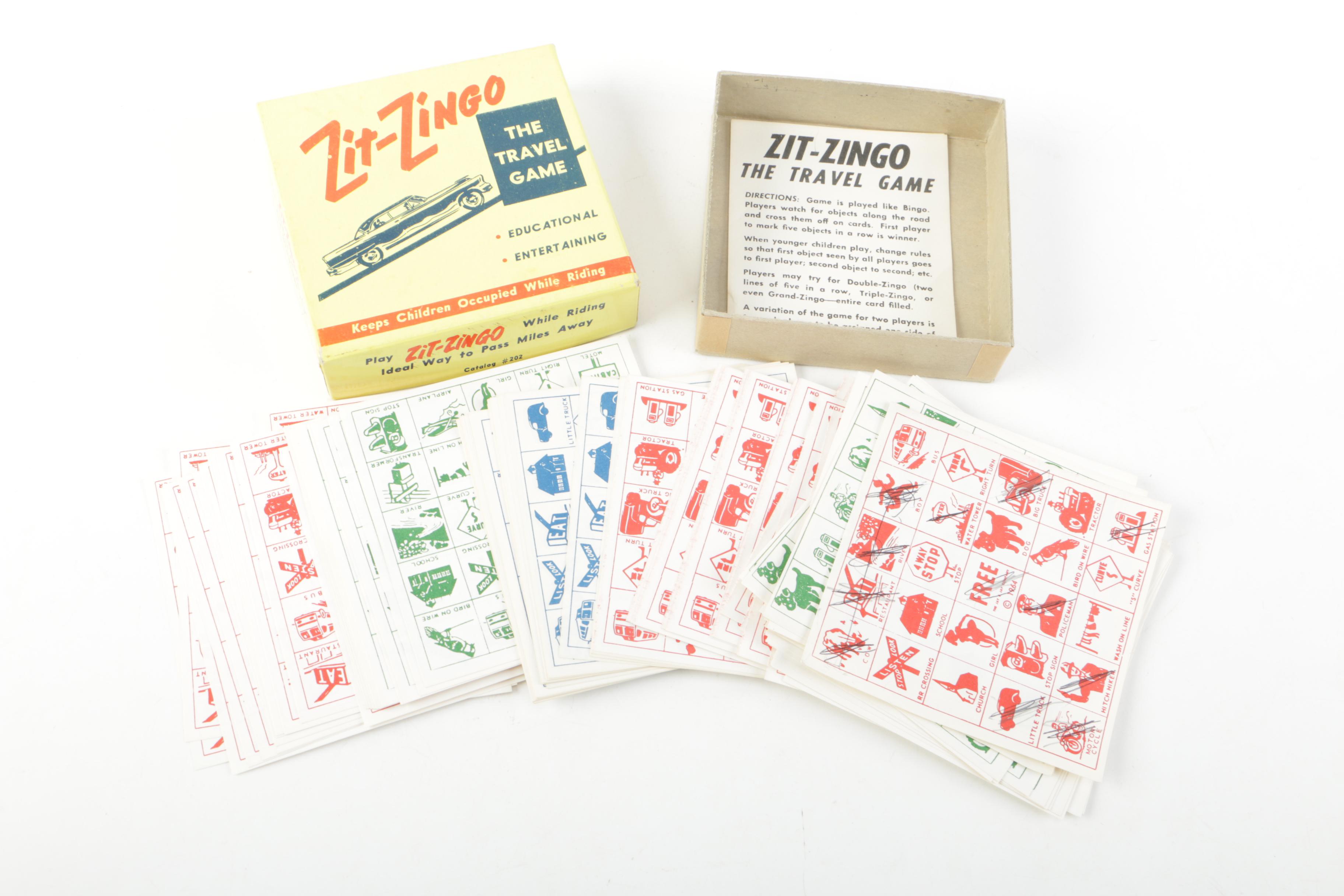 Vintage Travel Games