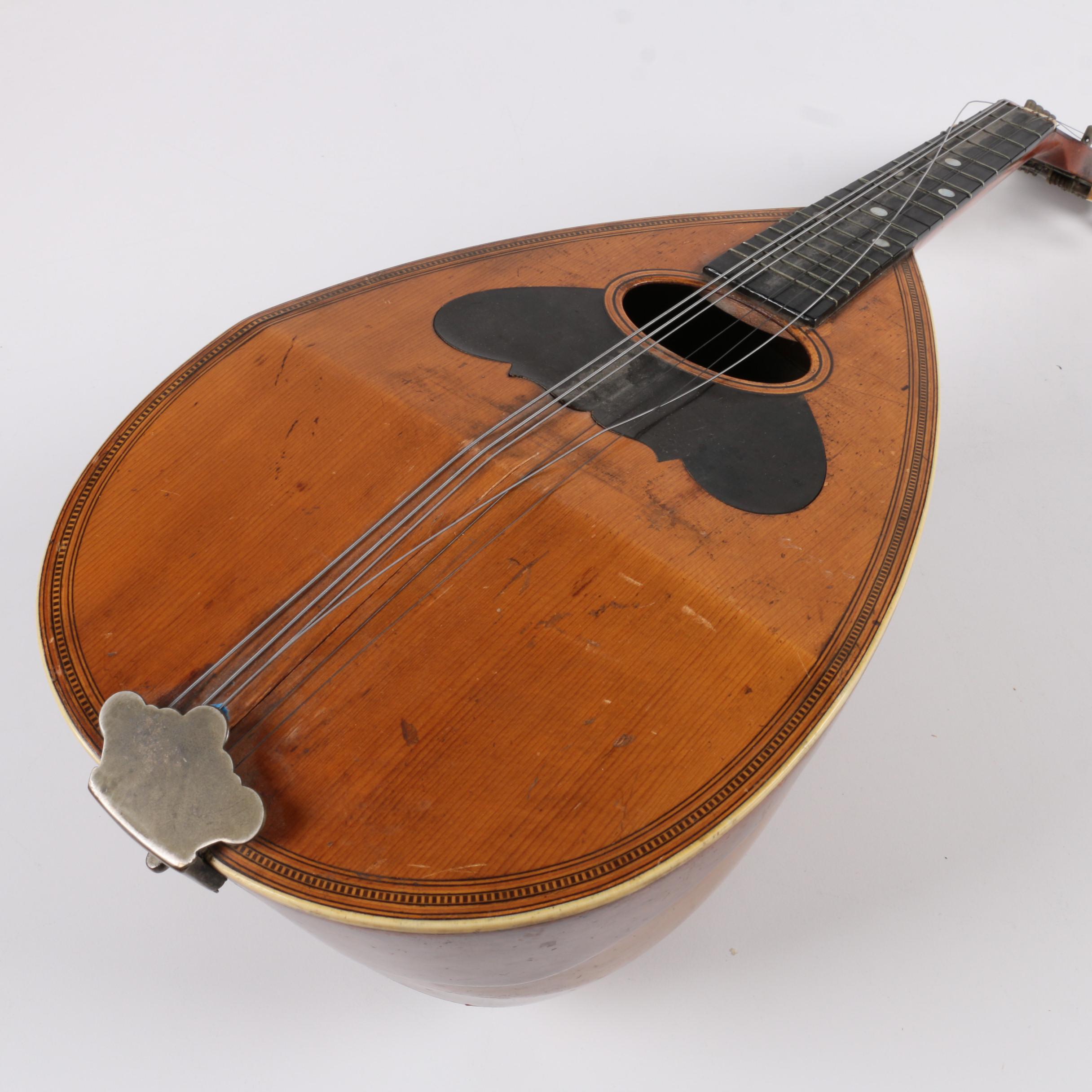 Vintage Washburn Bowlback Mandolin