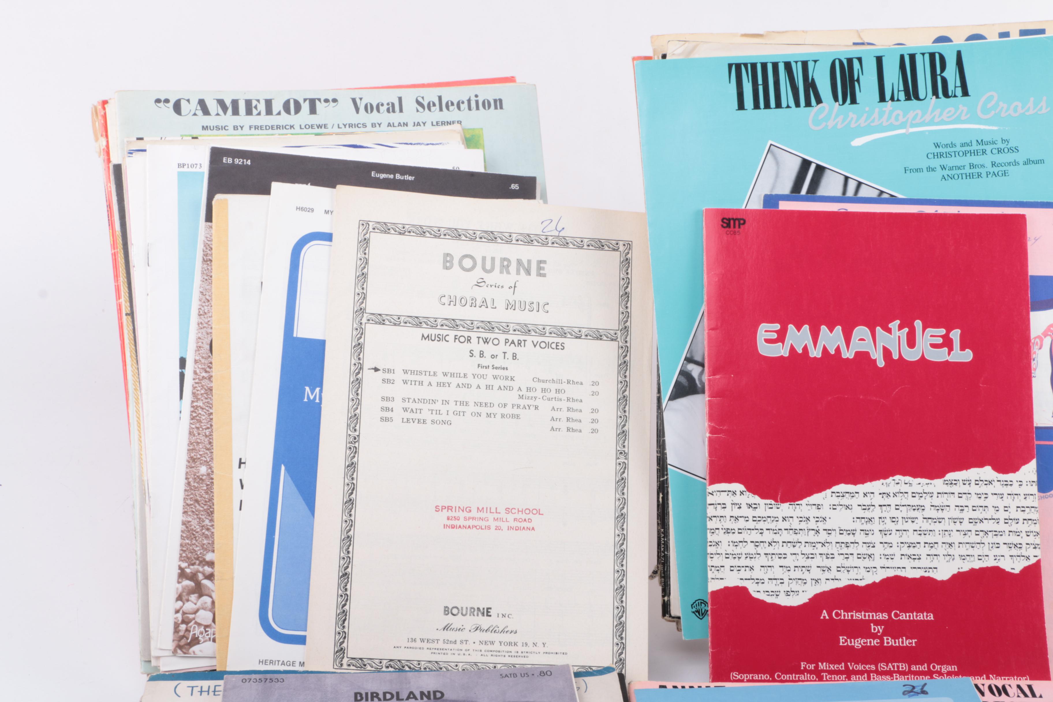 Vintage Choral Sheet Music