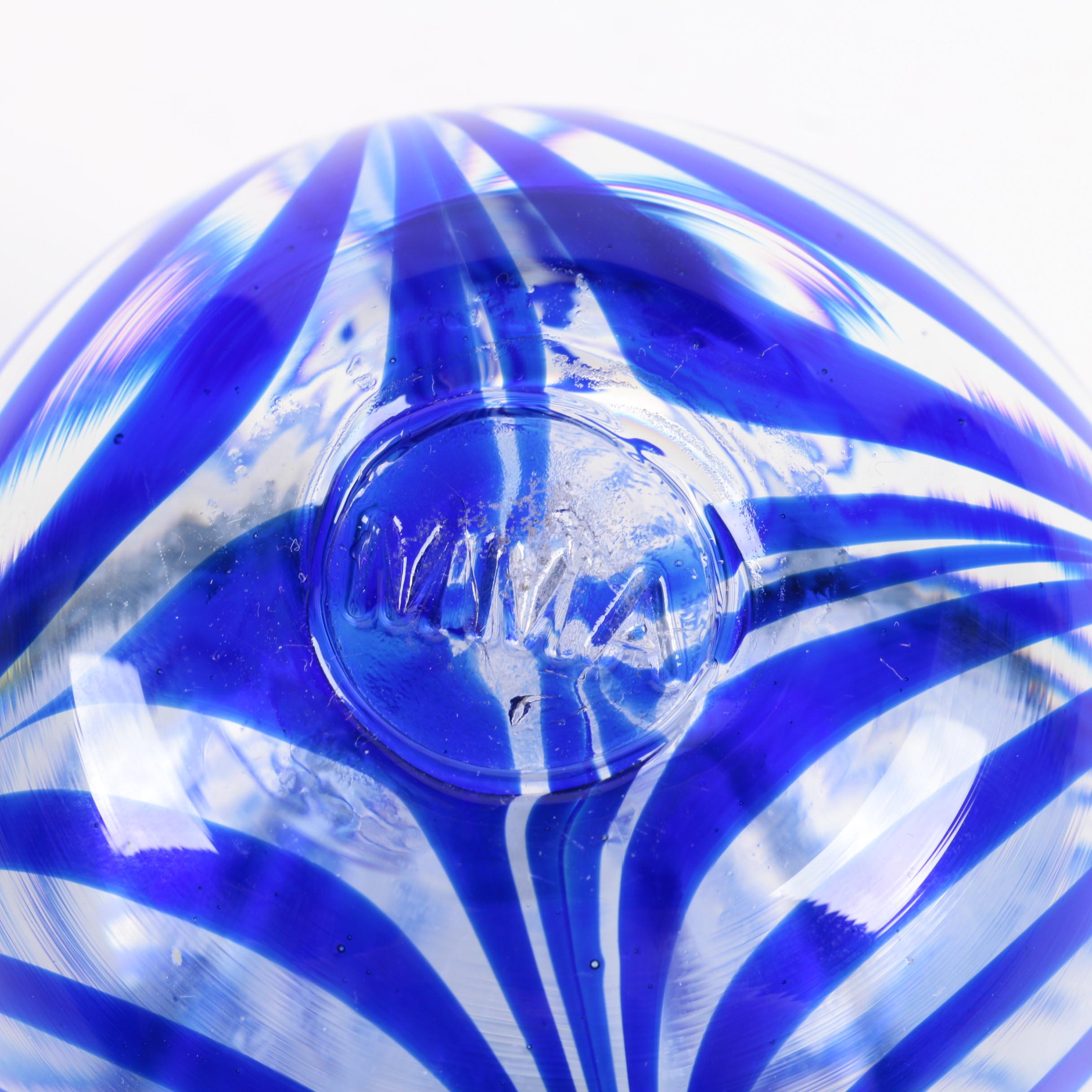 Hand Blown Art Glass Vases Featuring Burchetta Glassblowing Studio