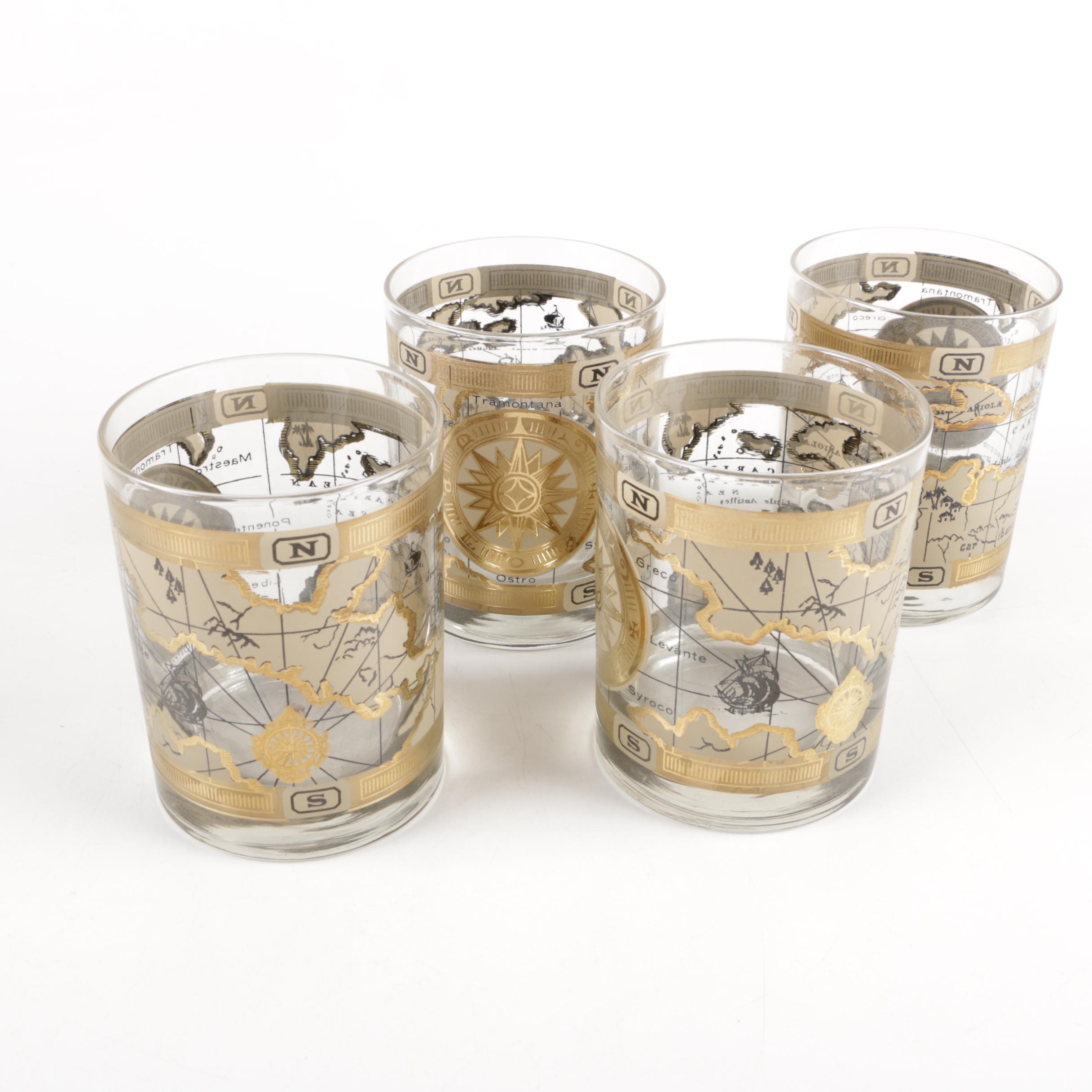 Mid Century Modern Glassware Set