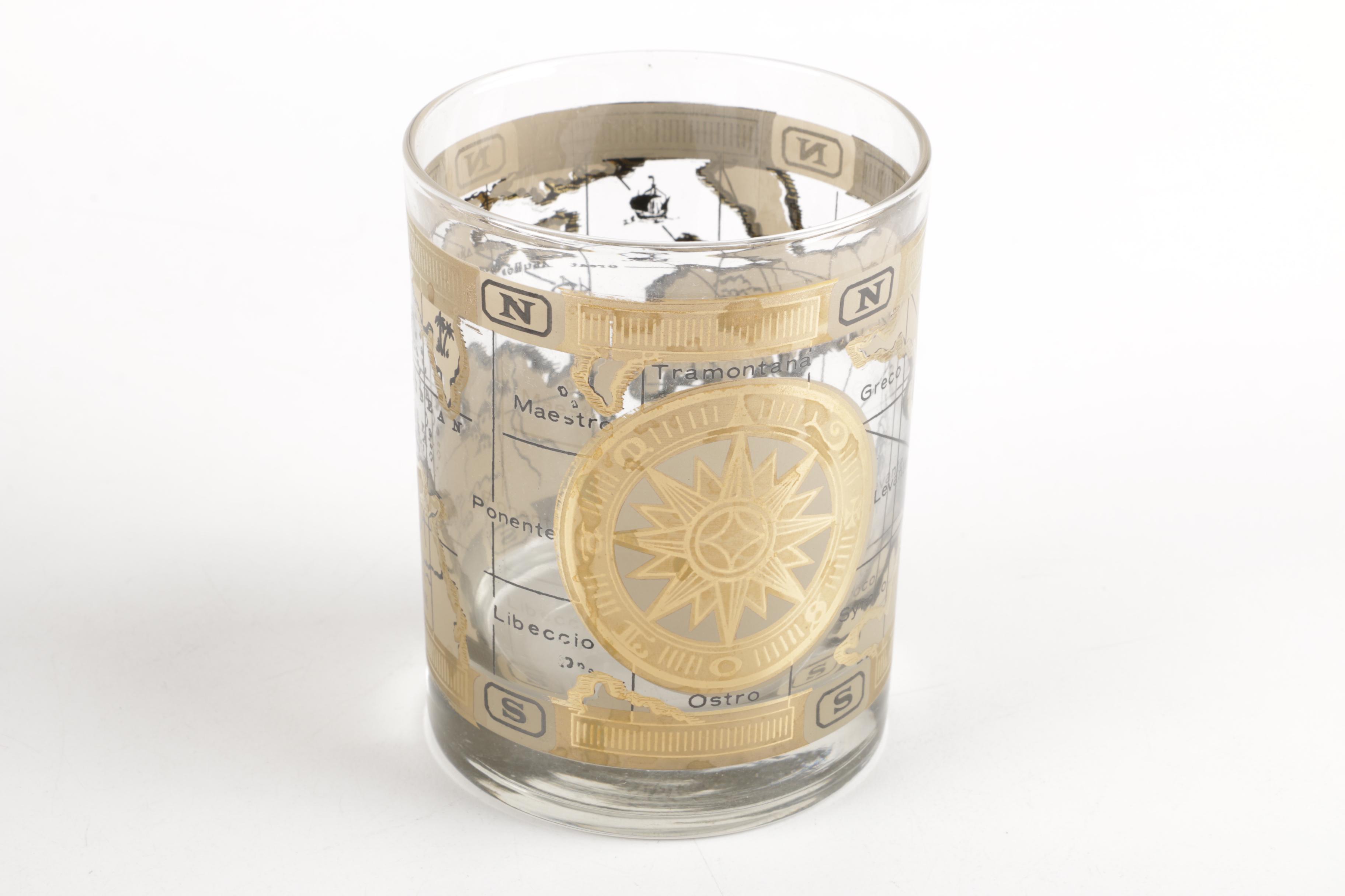 Mid Century Modern Glassware Set