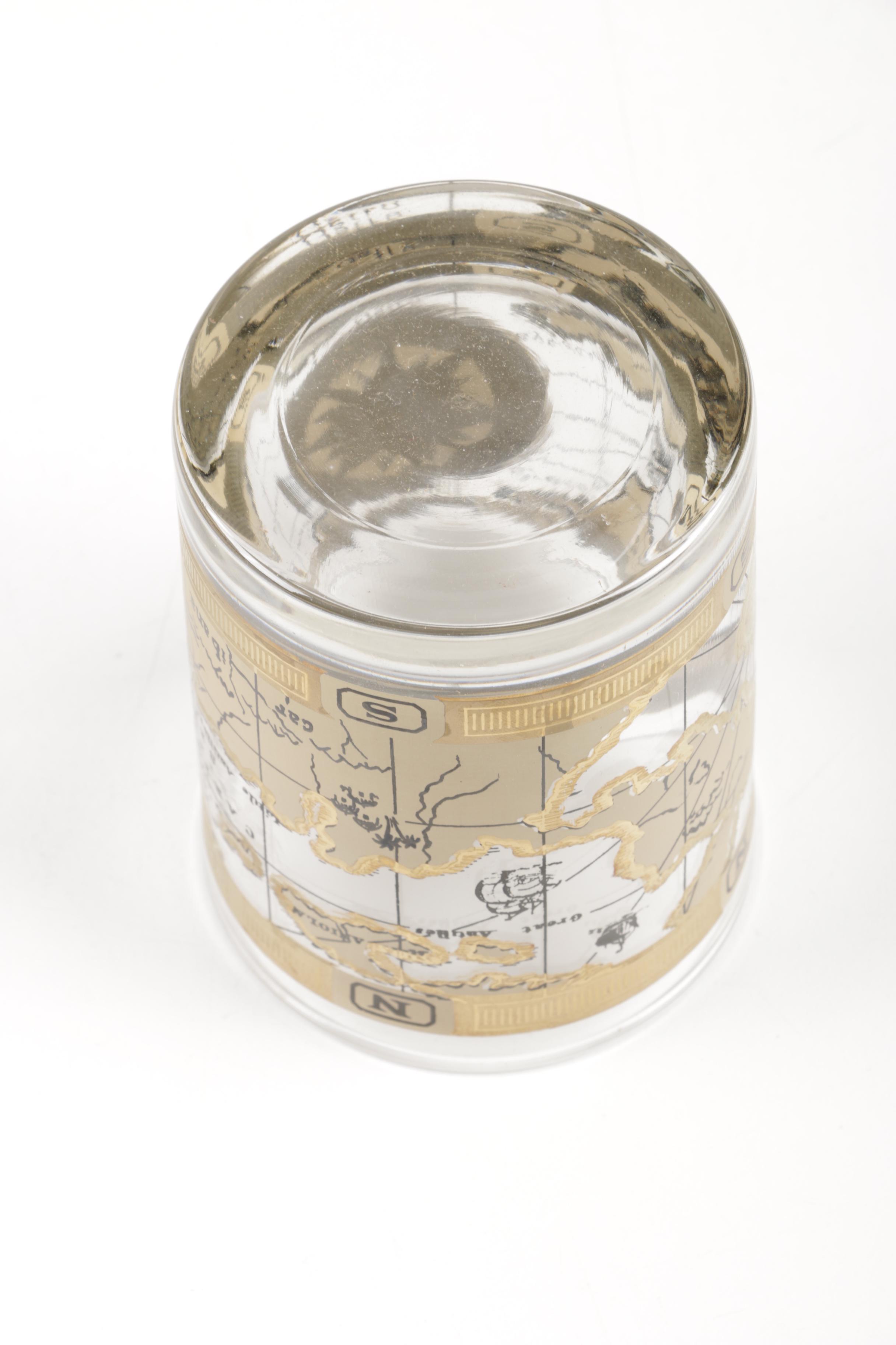 Mid Century Modern Glassware Set