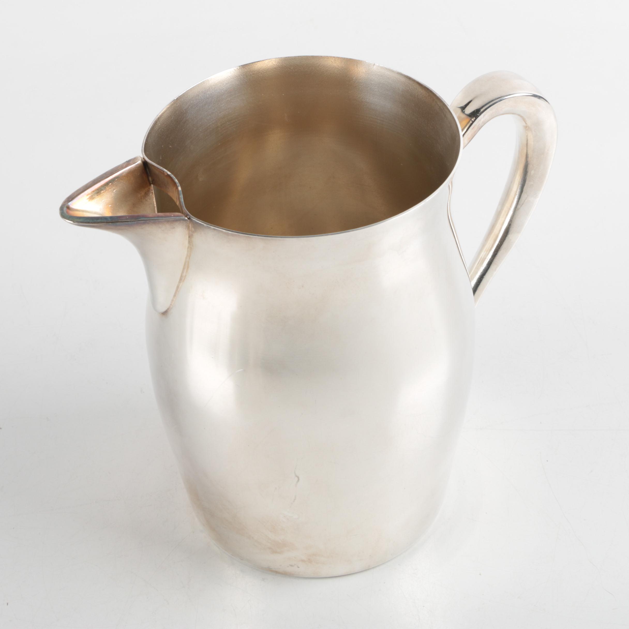 Vintage Lipman Brothers Silver Plate Tea Service with Assorted Servingware