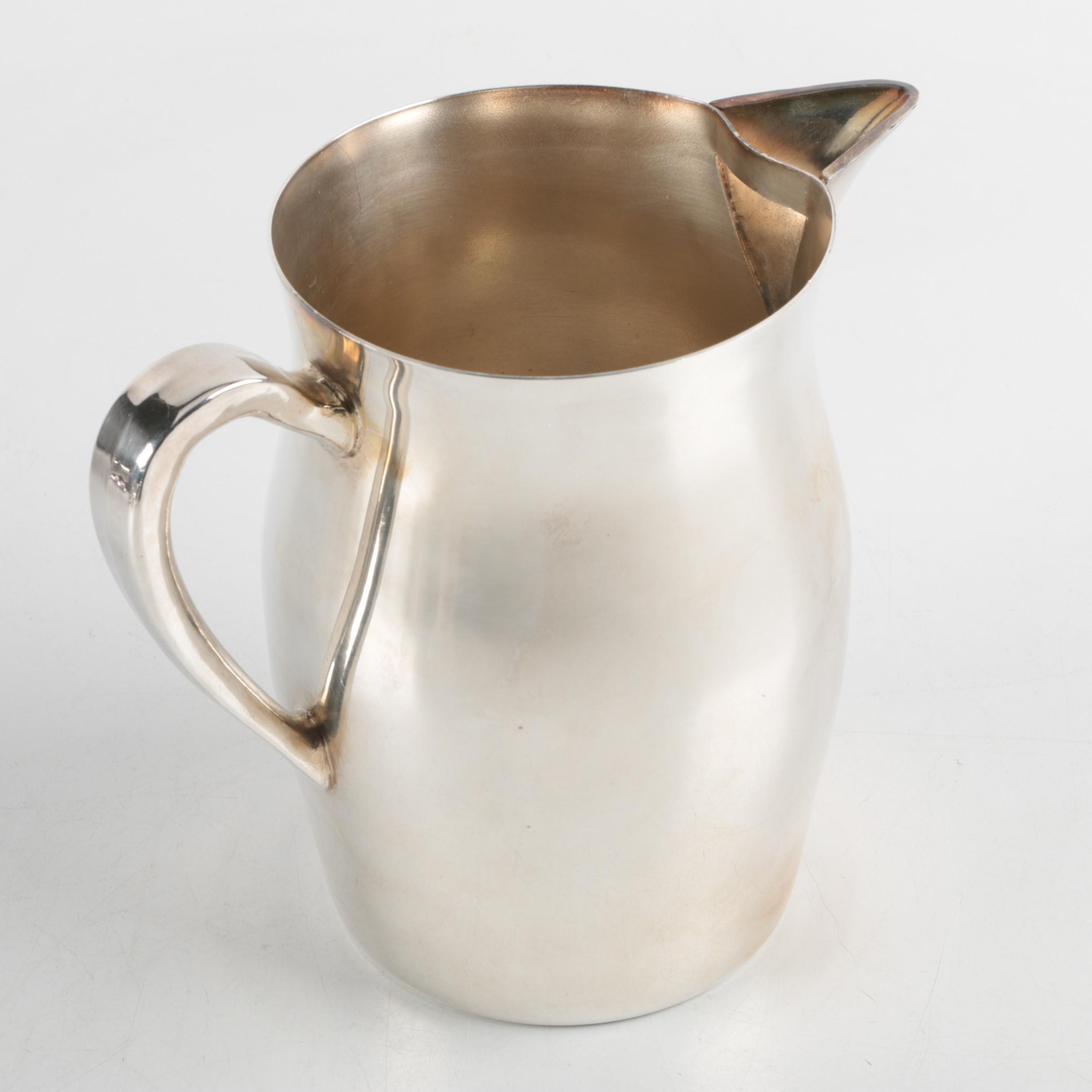 Vintage Lipman Brothers Silver Plate Tea Service with Assorted Servingware