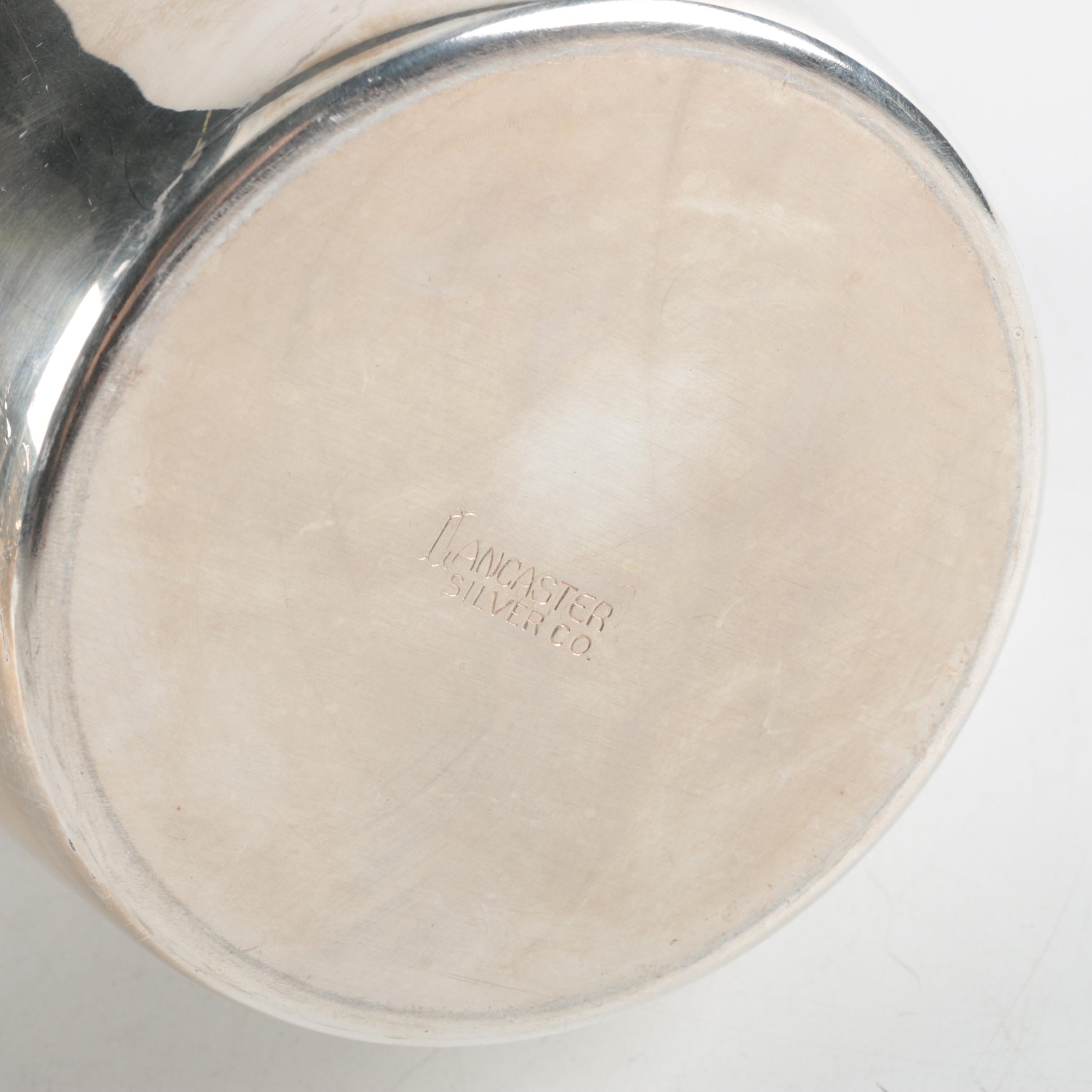 Vintage Lipman Brothers Silver Plate Tea Service with Assorted Servingware