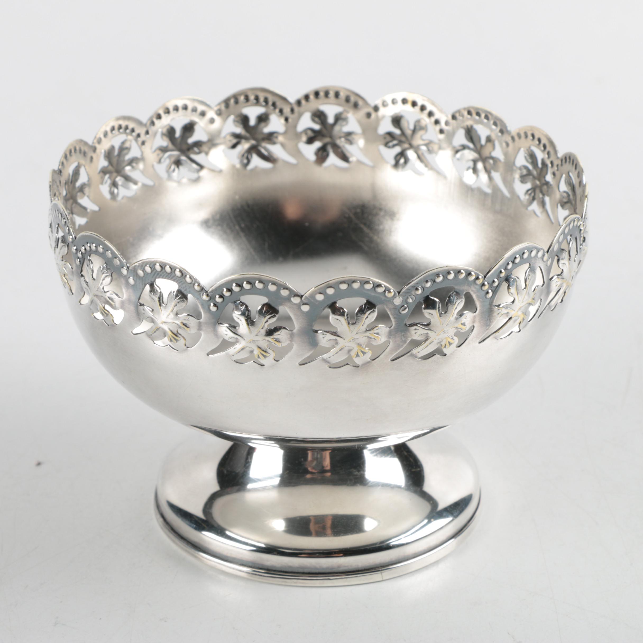 Vintage Lipman Brothers Silver Plate Tea Service with Assorted Servingware