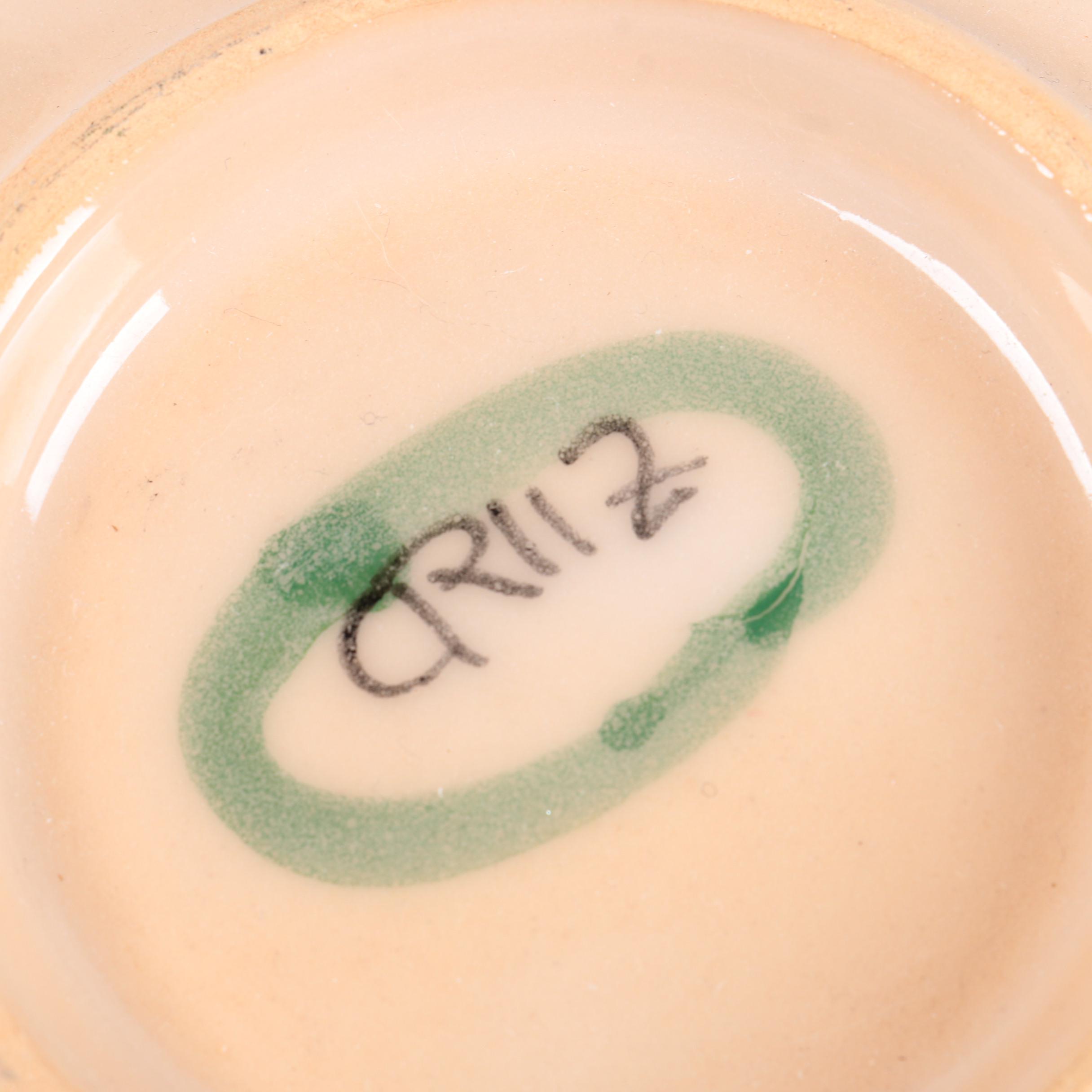 CACF Faenza Hand Painted Italian Creamer and Other