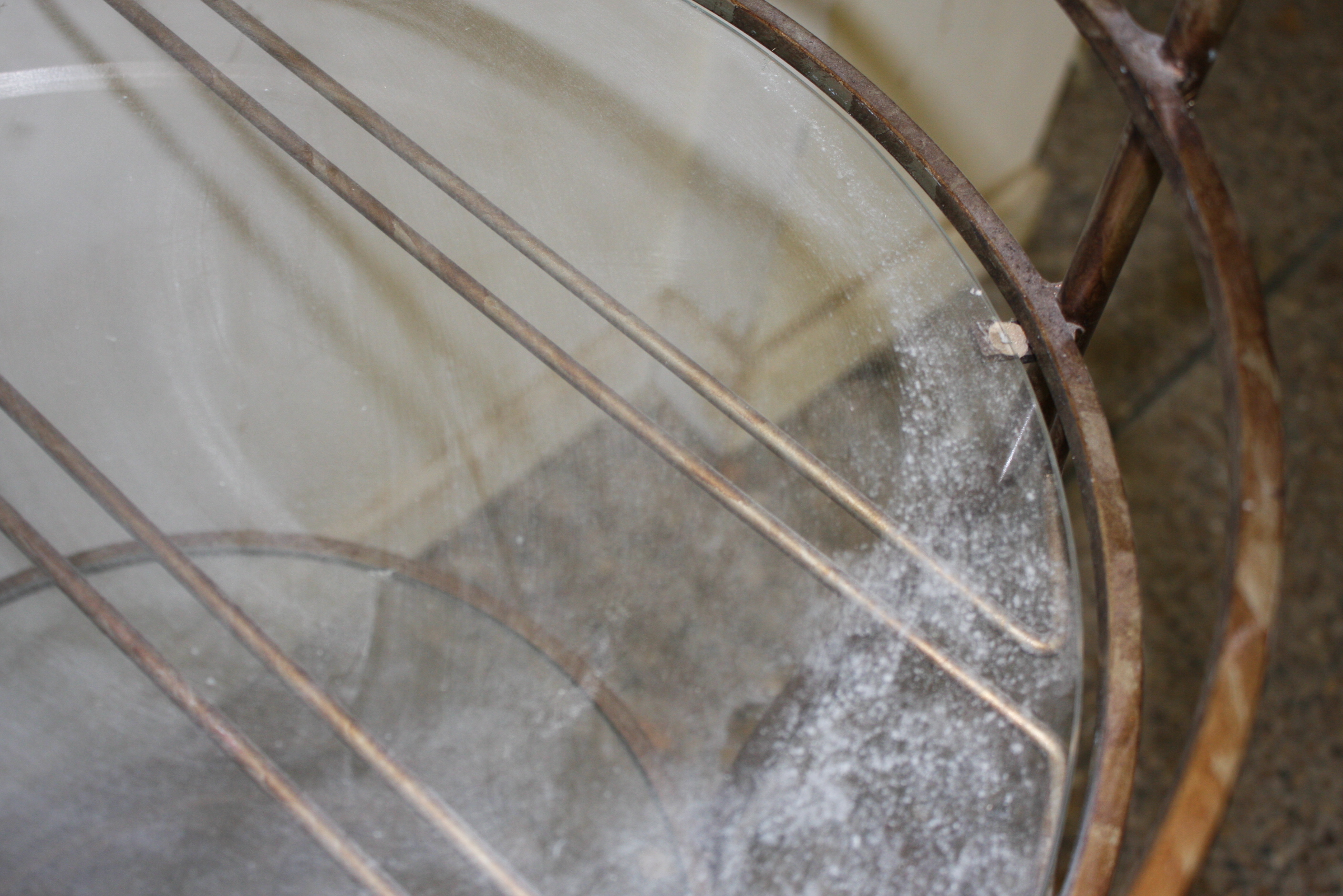 Vintage Metal Side Table
