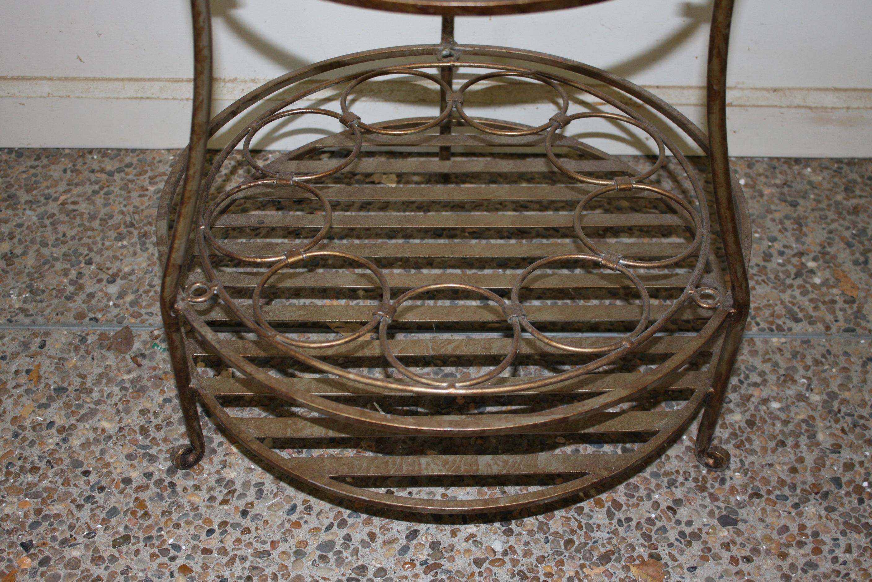 Vintage Metal Side Table