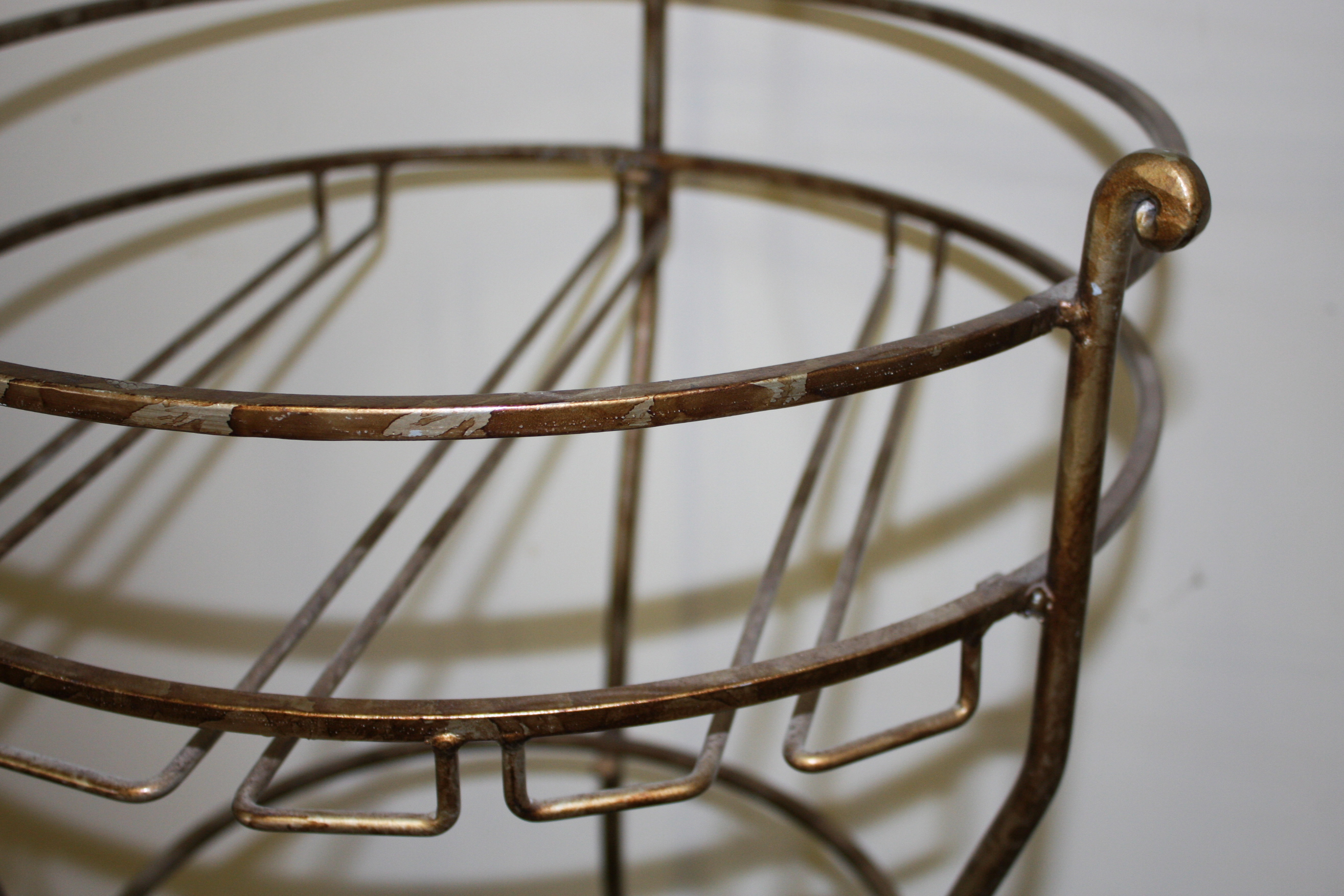 Vintage Metal Side Table