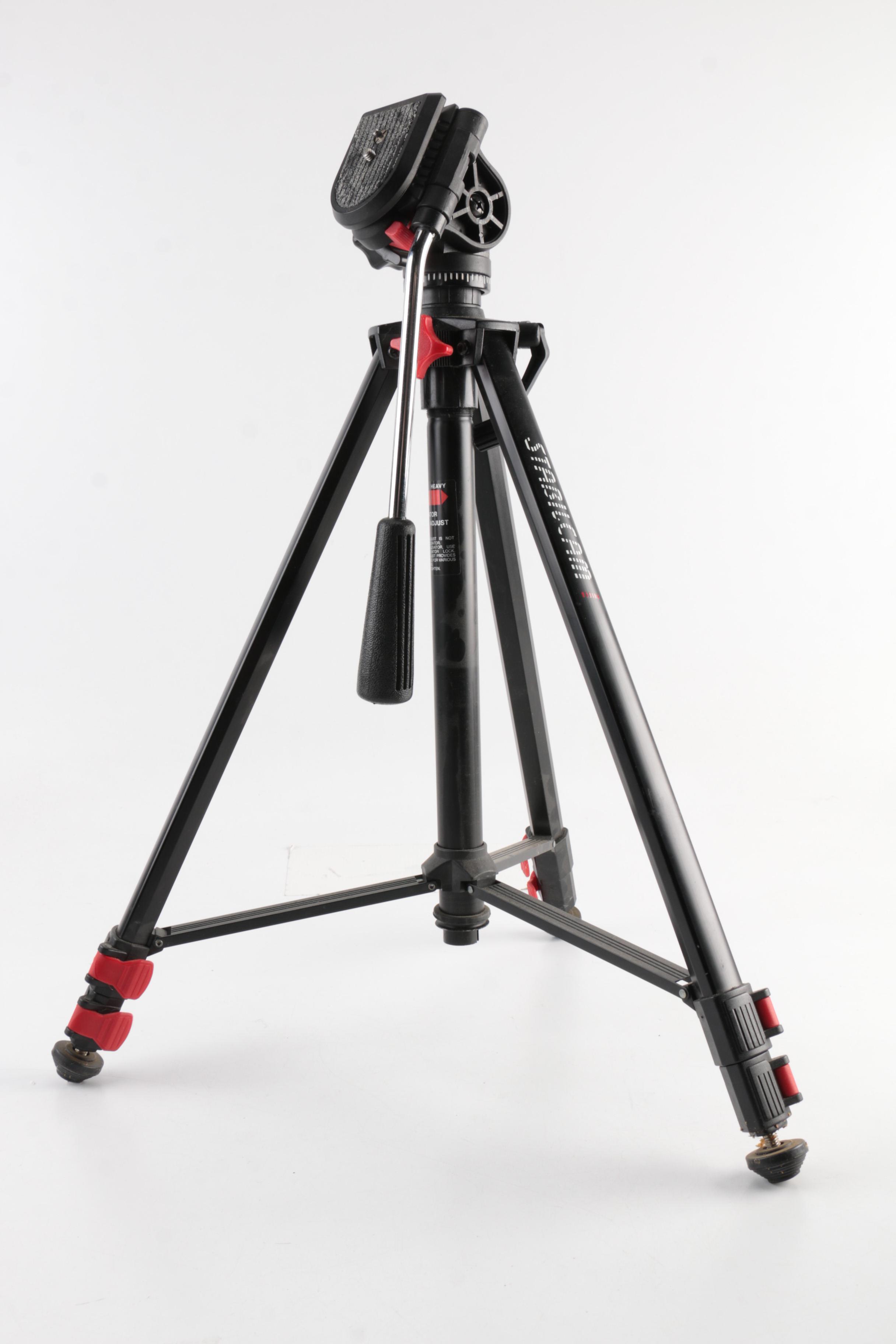 Camera Accessories Including Level Tripod