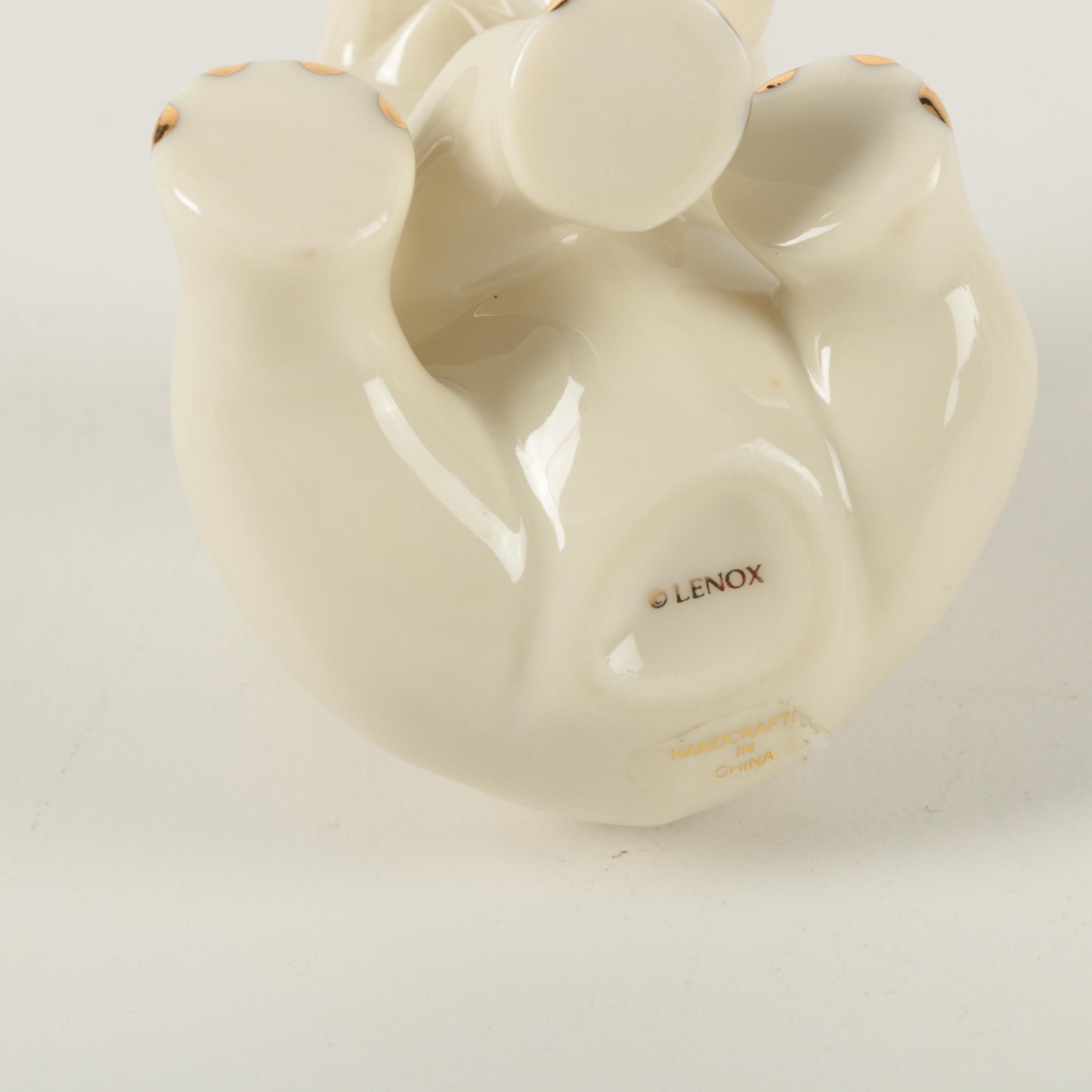 Set of Four Lenox  Fine China Elephants