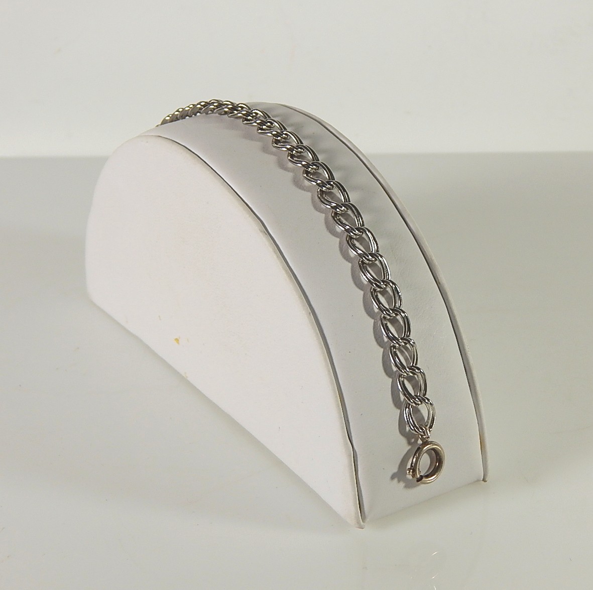 Sterling Silver Double Link Bracelet