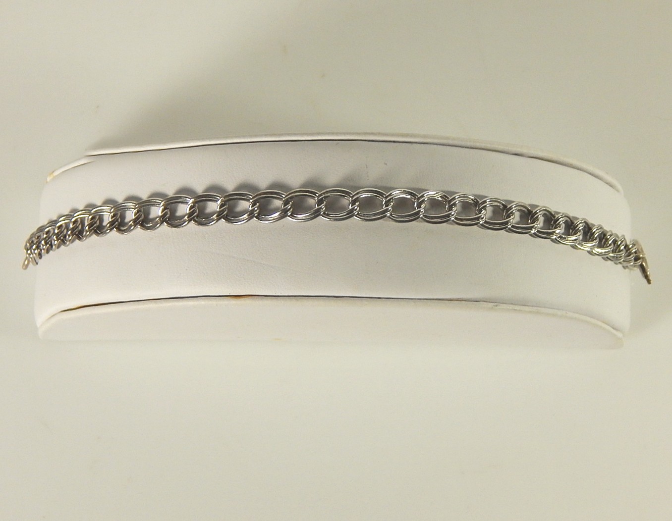 Sterling Silver Double Link Bracelet