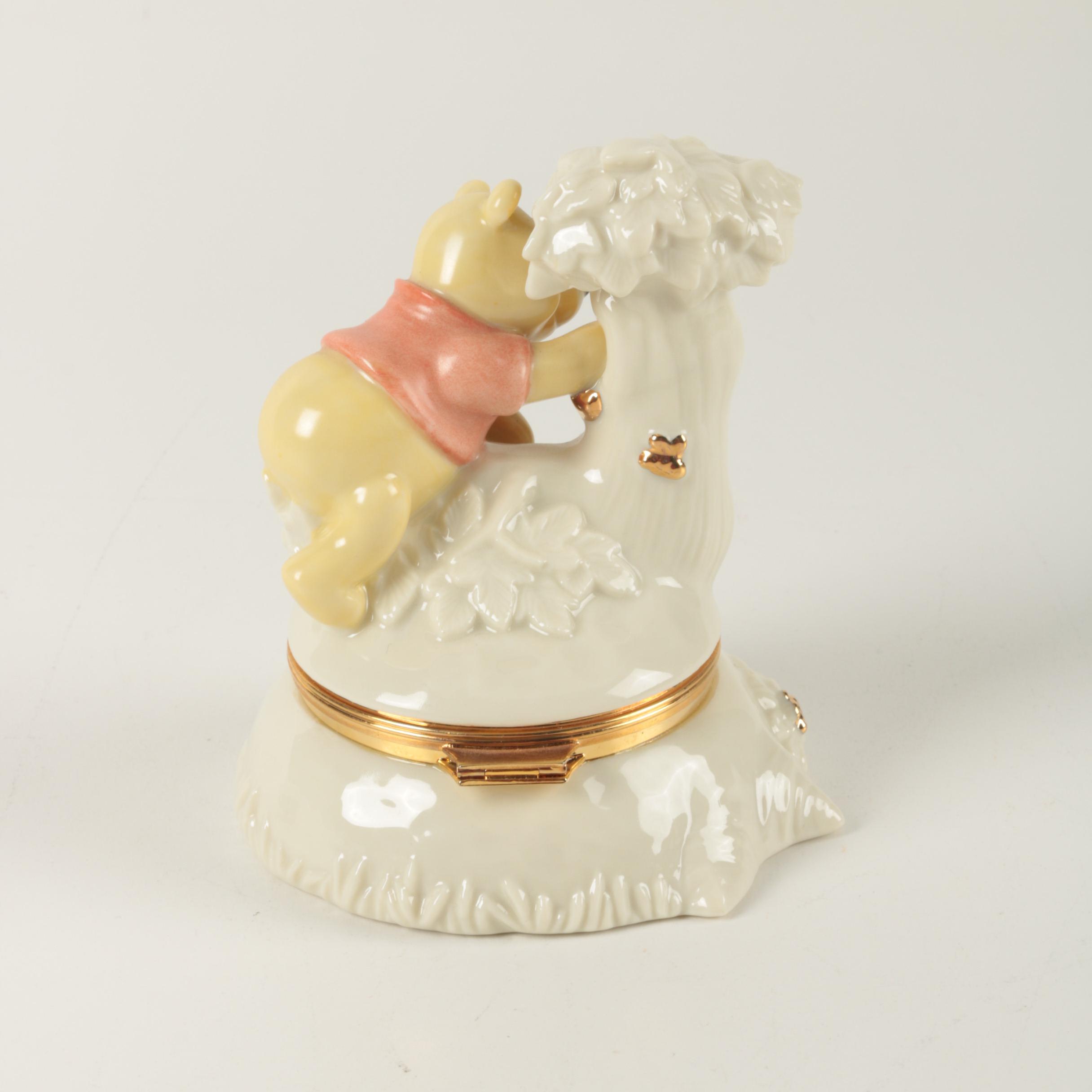 Lenox "Pooh's Treasure of Honey" Trinket Box