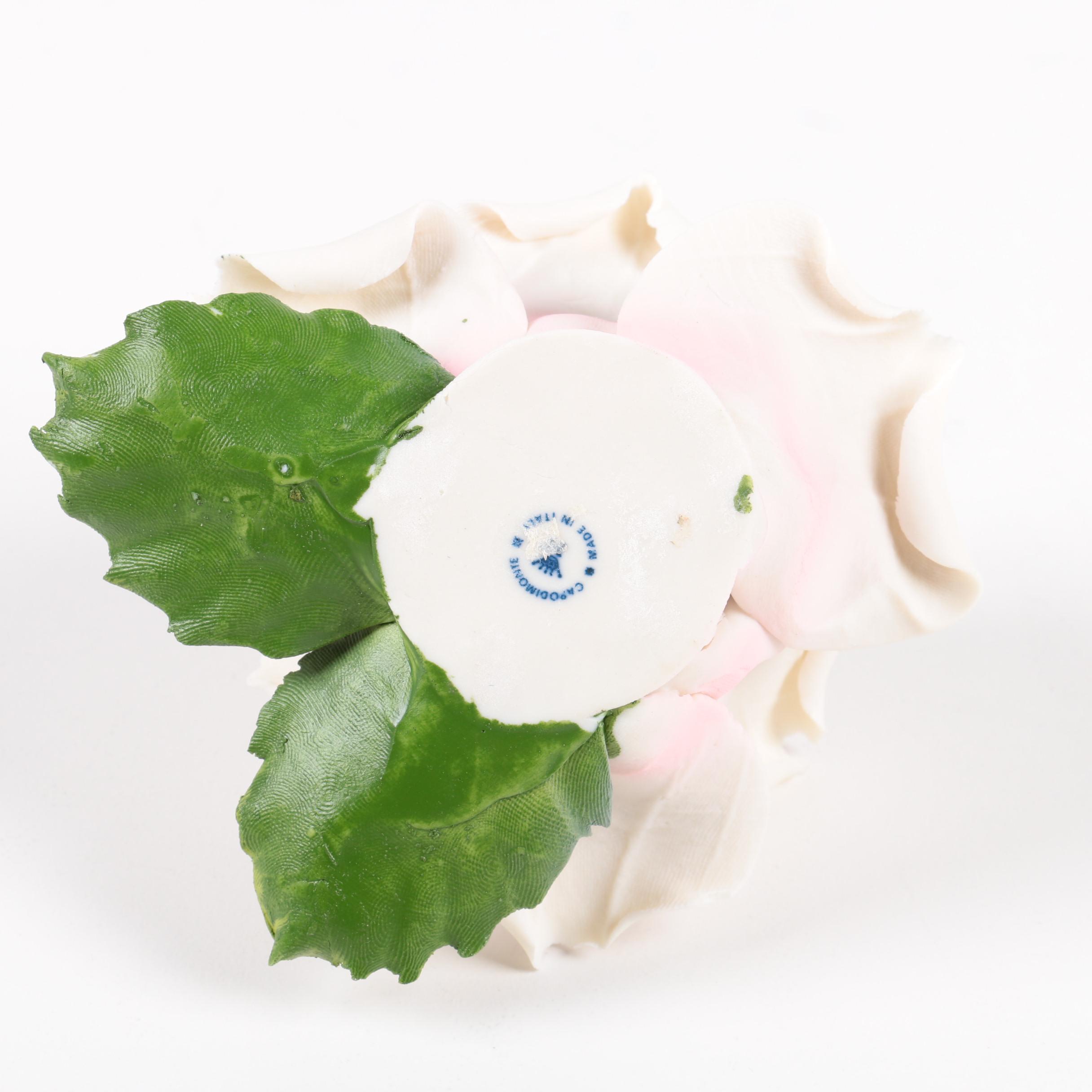 Capodimonte Porcelain Flower